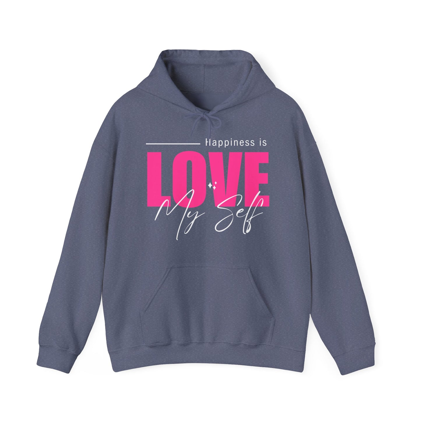 💛🌸Happiness Is Love Myself Hoodie - Wear Your Self-Love Out Loud