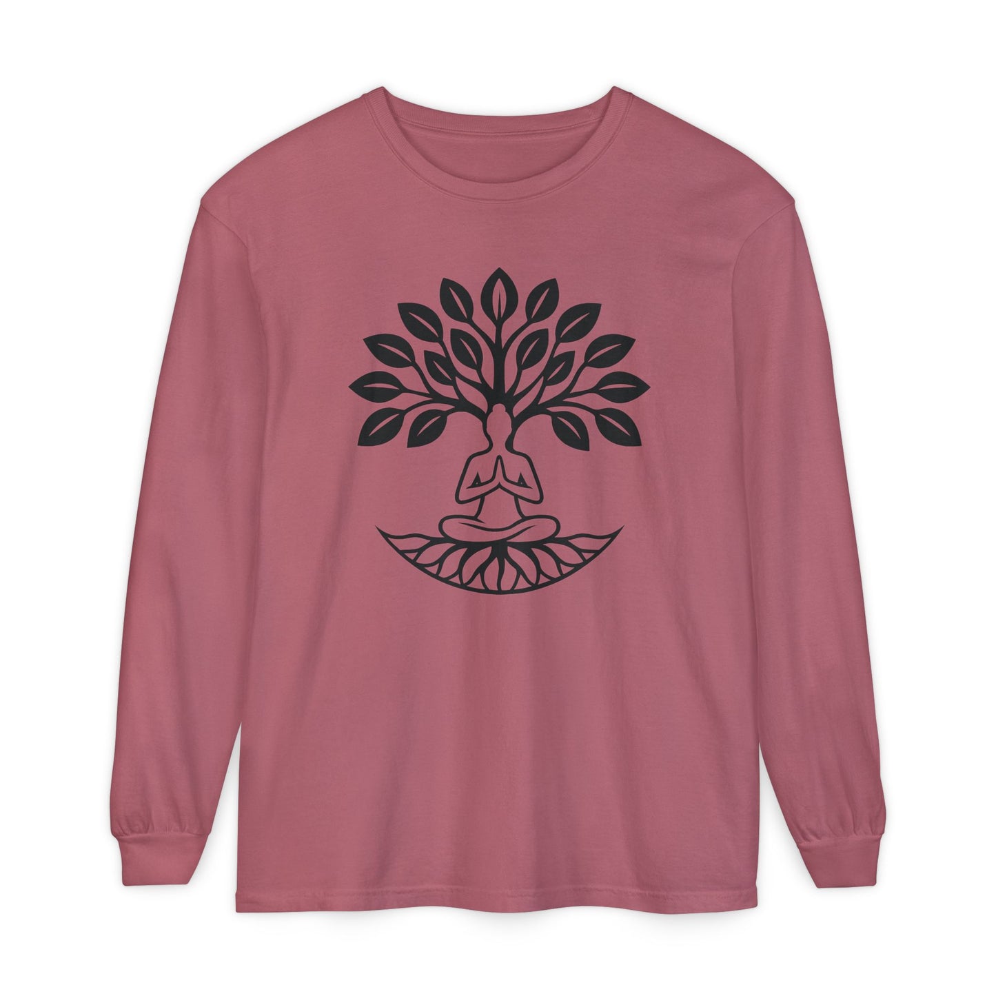 🌳Rooted in Stillness - Tree of Self - Long Sleeve Tee
