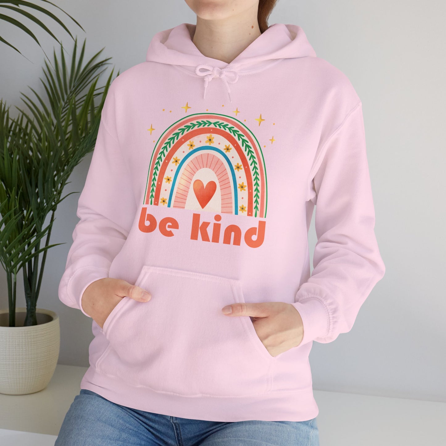 🌈💫Be Kind Cosmic Rainbow Hoodie 🌈✨