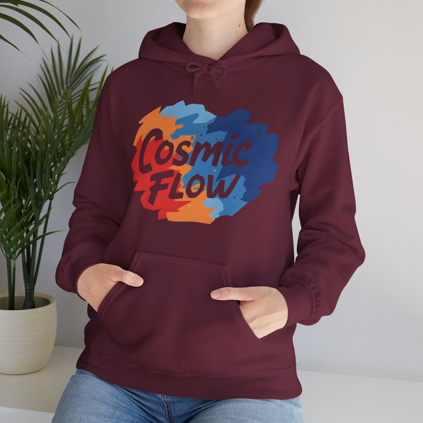 🌠Cosmic Flow Hoodie – Spiritual Starseed Vibes | Unisex Chakra Hoodie for Free Souls✨🌀