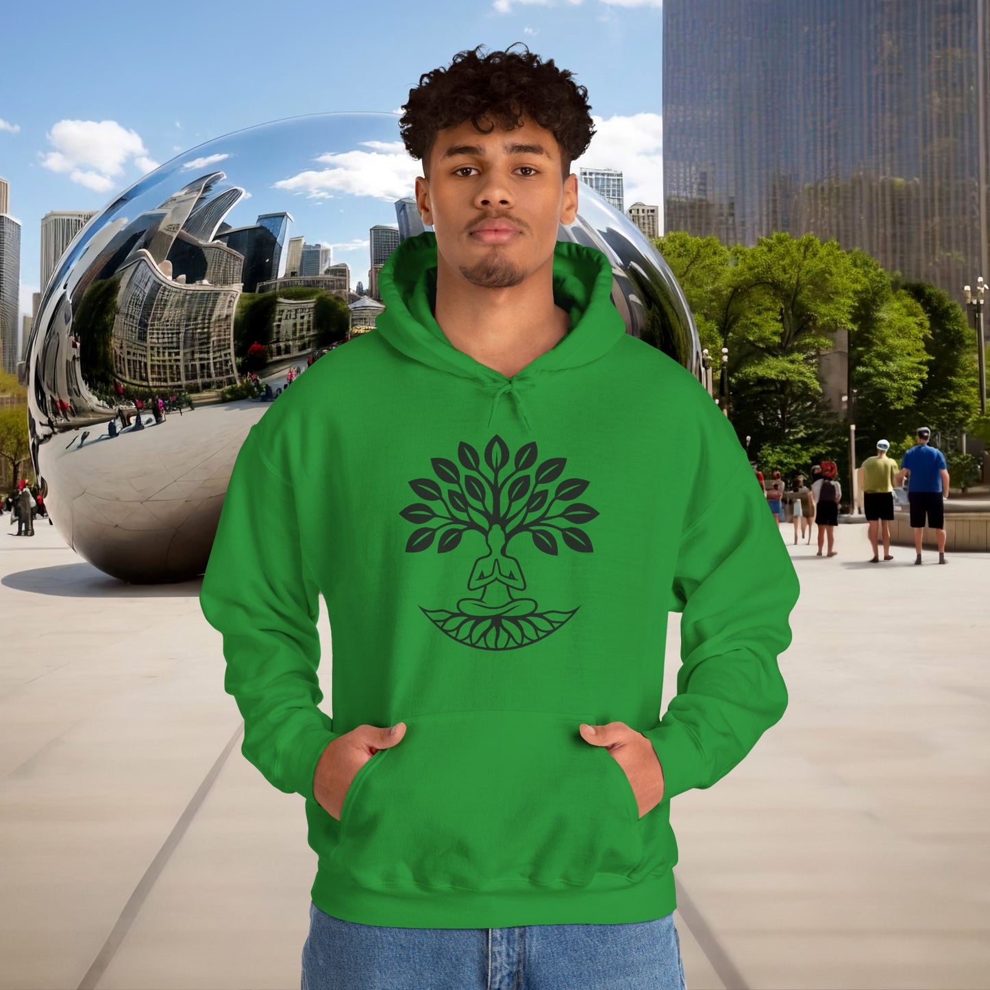 🌳 Menaste “Rooted Serenity” Hoodie