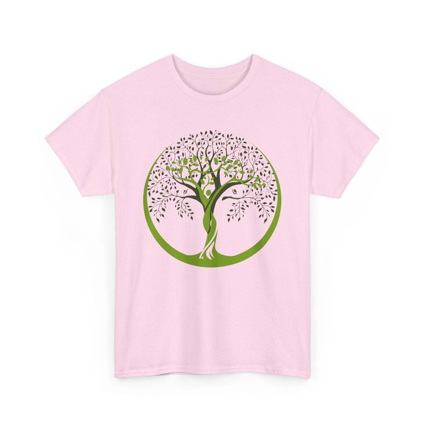 🌿Gaia Rooted Heavy Cotton Tee - She Grows, She Rises, She Becomes