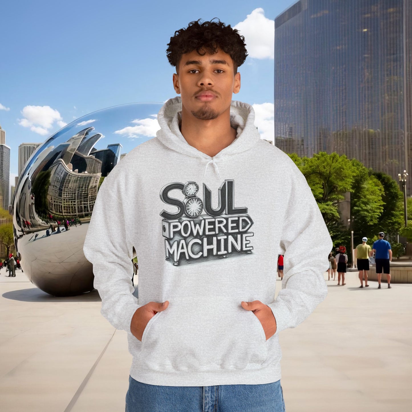 ⚙️ Menaste “Soul Powered Machine” Hoodie