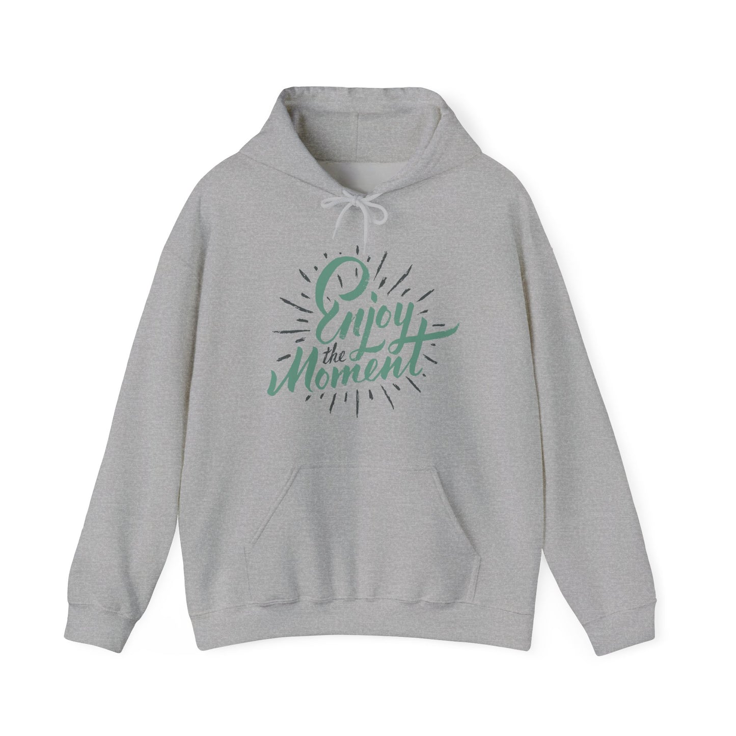 ✨Enjoy the Moment Hoodie – Mindful Living, Spiritual Comfort🌿🕊️✨