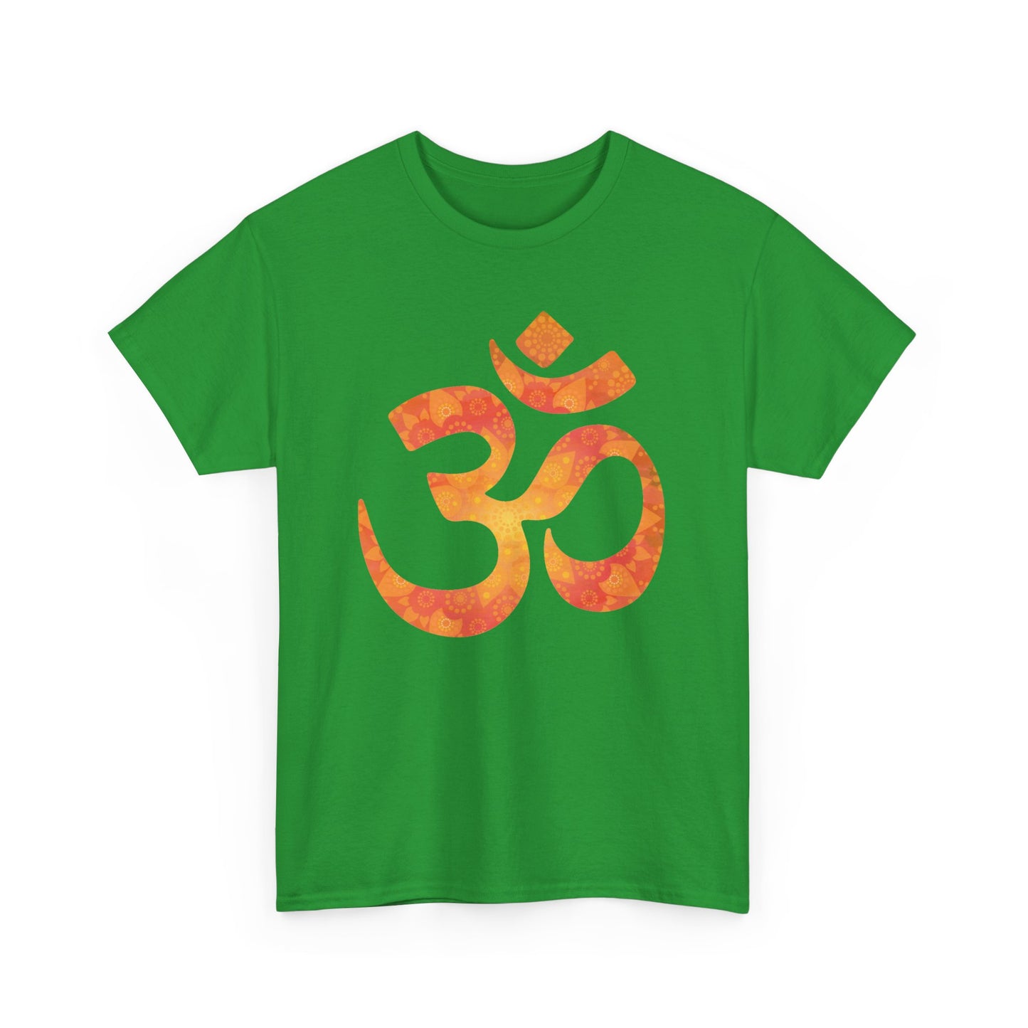 🕉️Sacred Om Mandala Heavy Cotton Tee - Radiate Inner Harmony