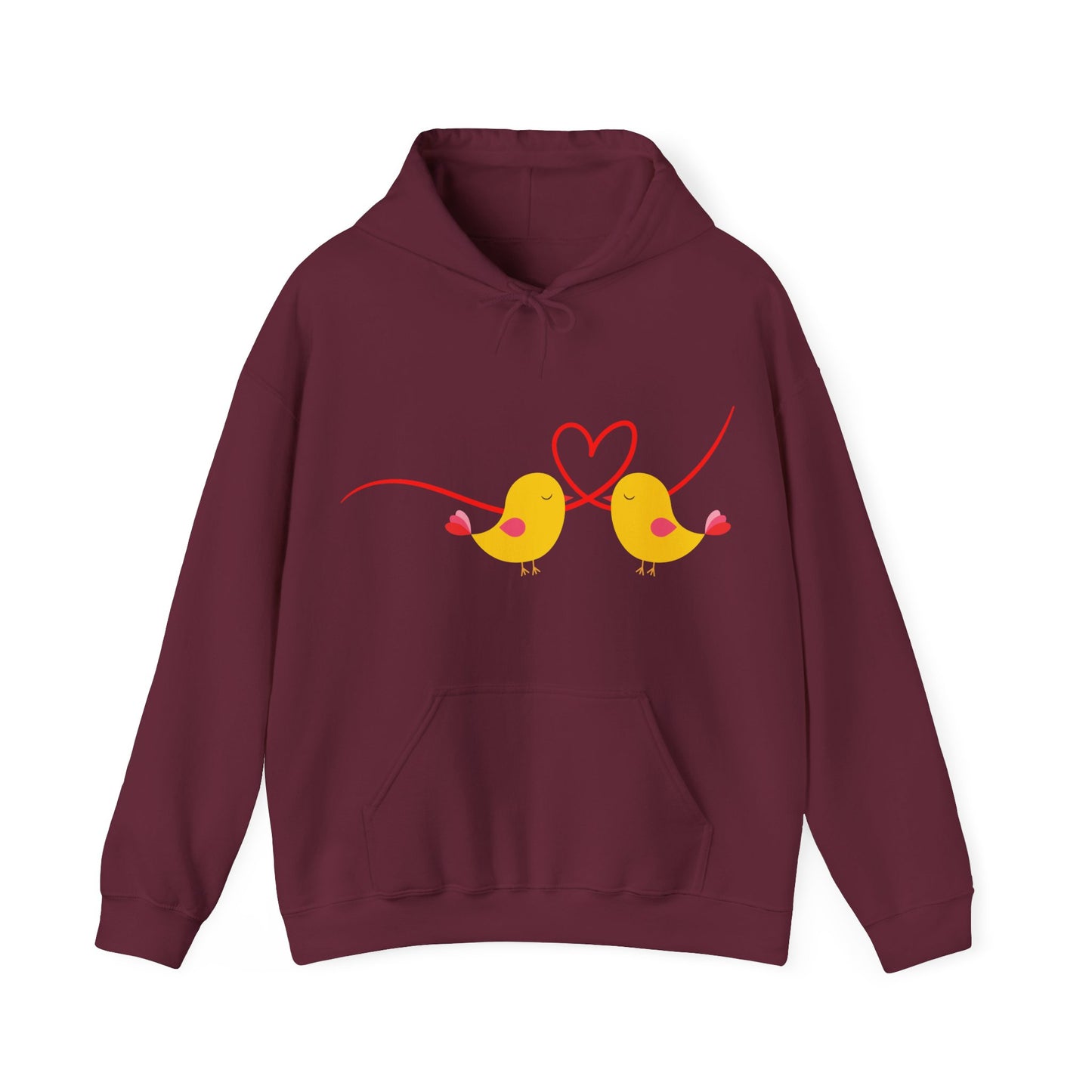🕊️“Two Souls, One Heart” Hoodie – A Cozy Embrace of Love & Connection