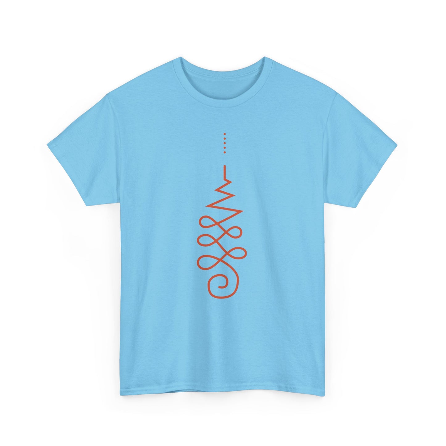 🌼Awaken Energy Heavy Cotton Tee - Wear Your Power, Flow with Intention