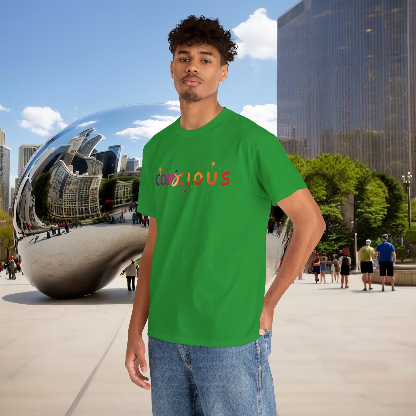 🌙✨ CONSCIOUS — The Presence Menaste T-shirt