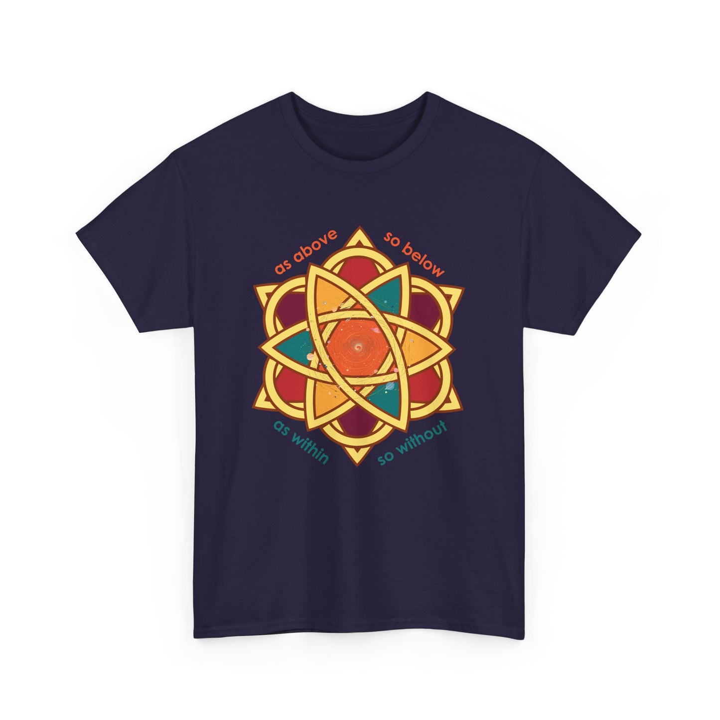 As Within, So Without – Sri Yantra Heavy Cotton Tee