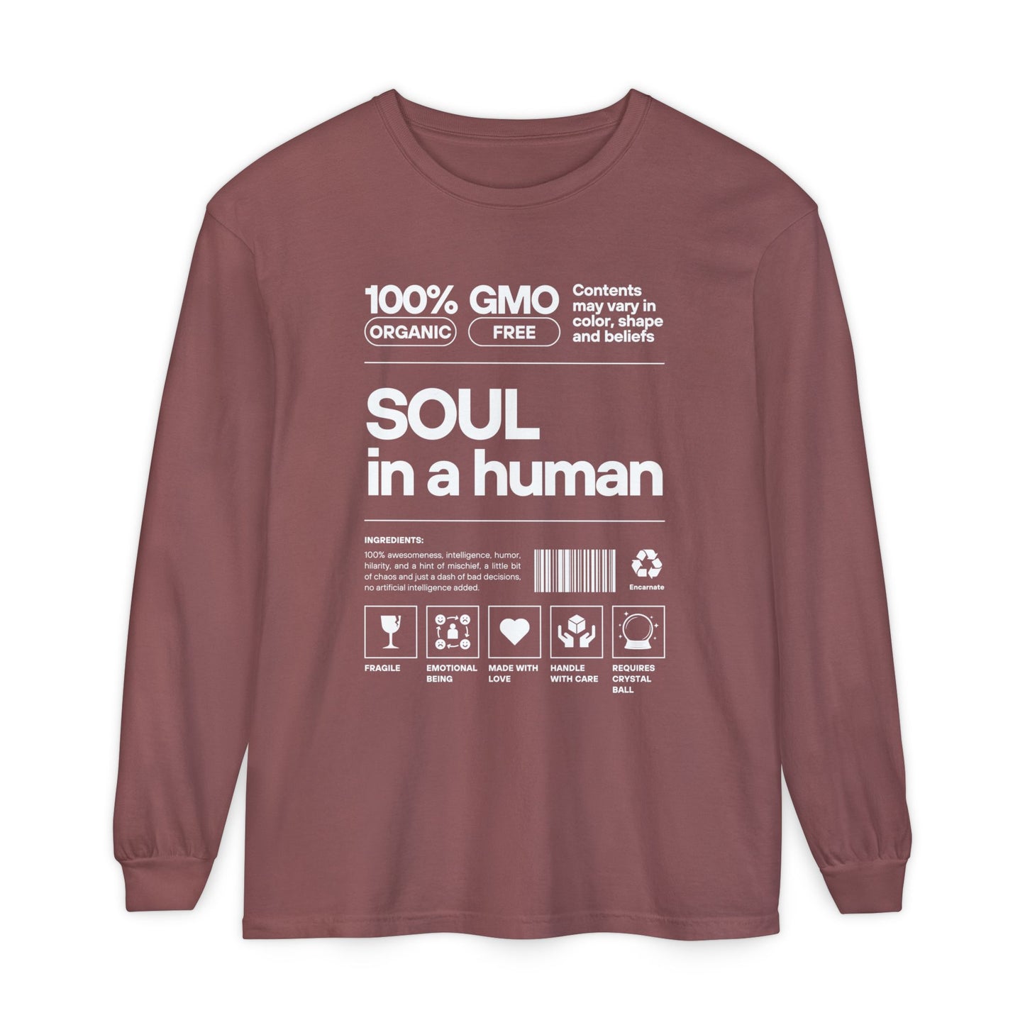 🌟Soul in a Human FUN Fact - Long Sleeve Tee