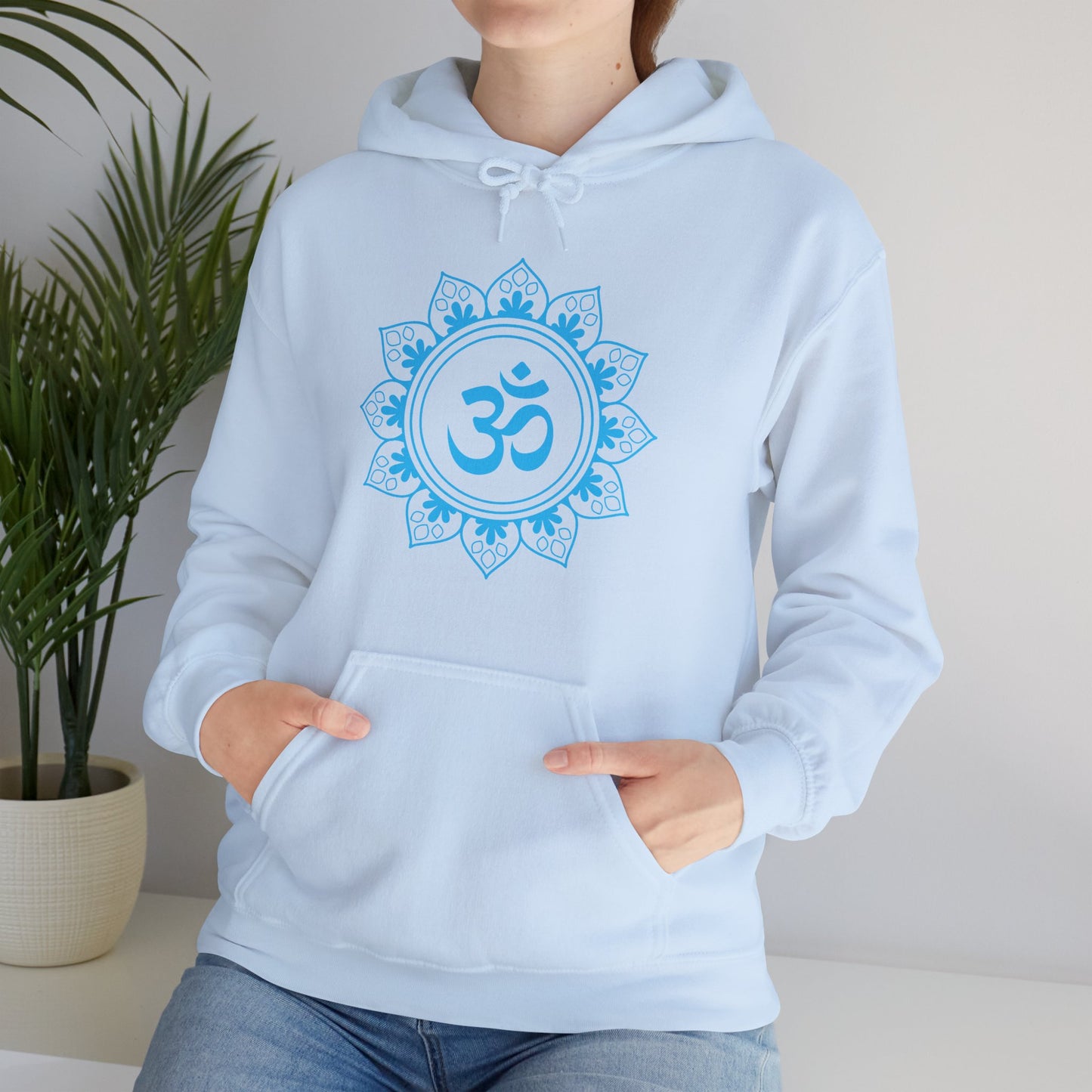 🕉️Tranquil Om Mandala Hoodie🌿✨