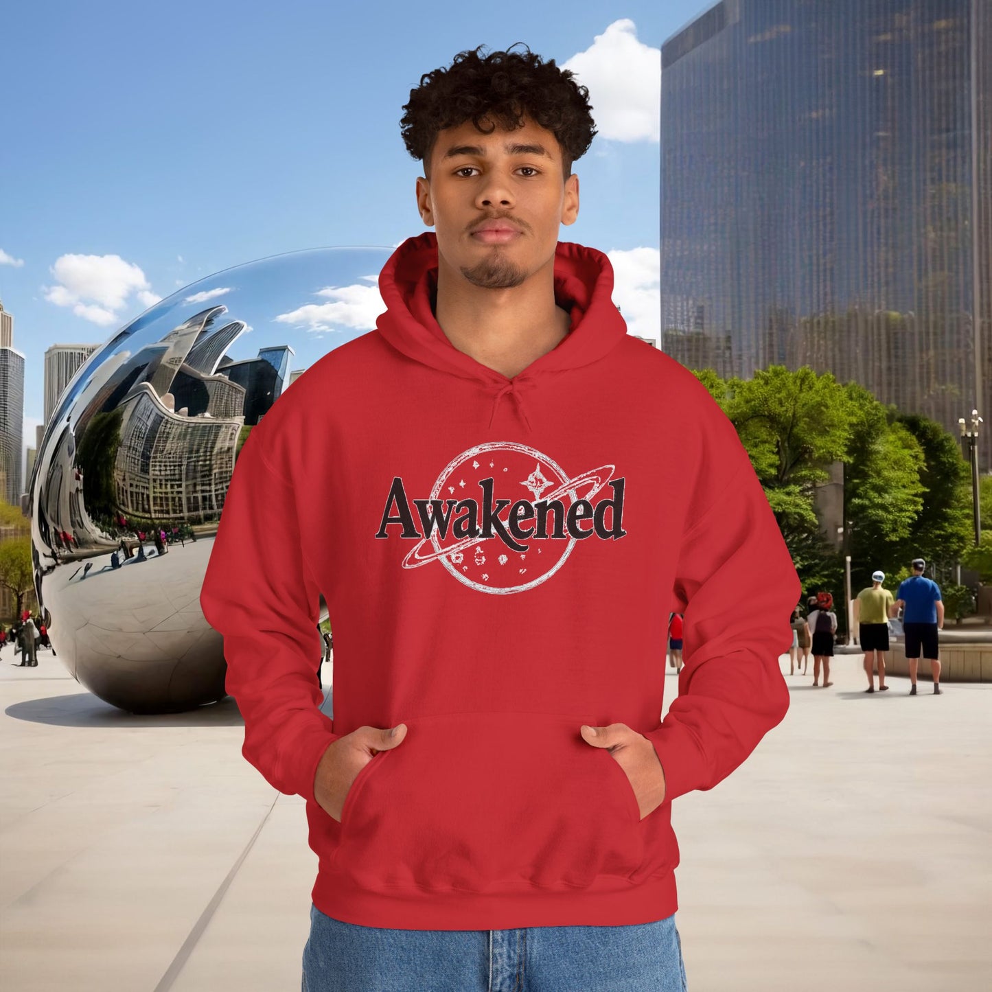 🌑 AWAKENED — Menaste Hoodie