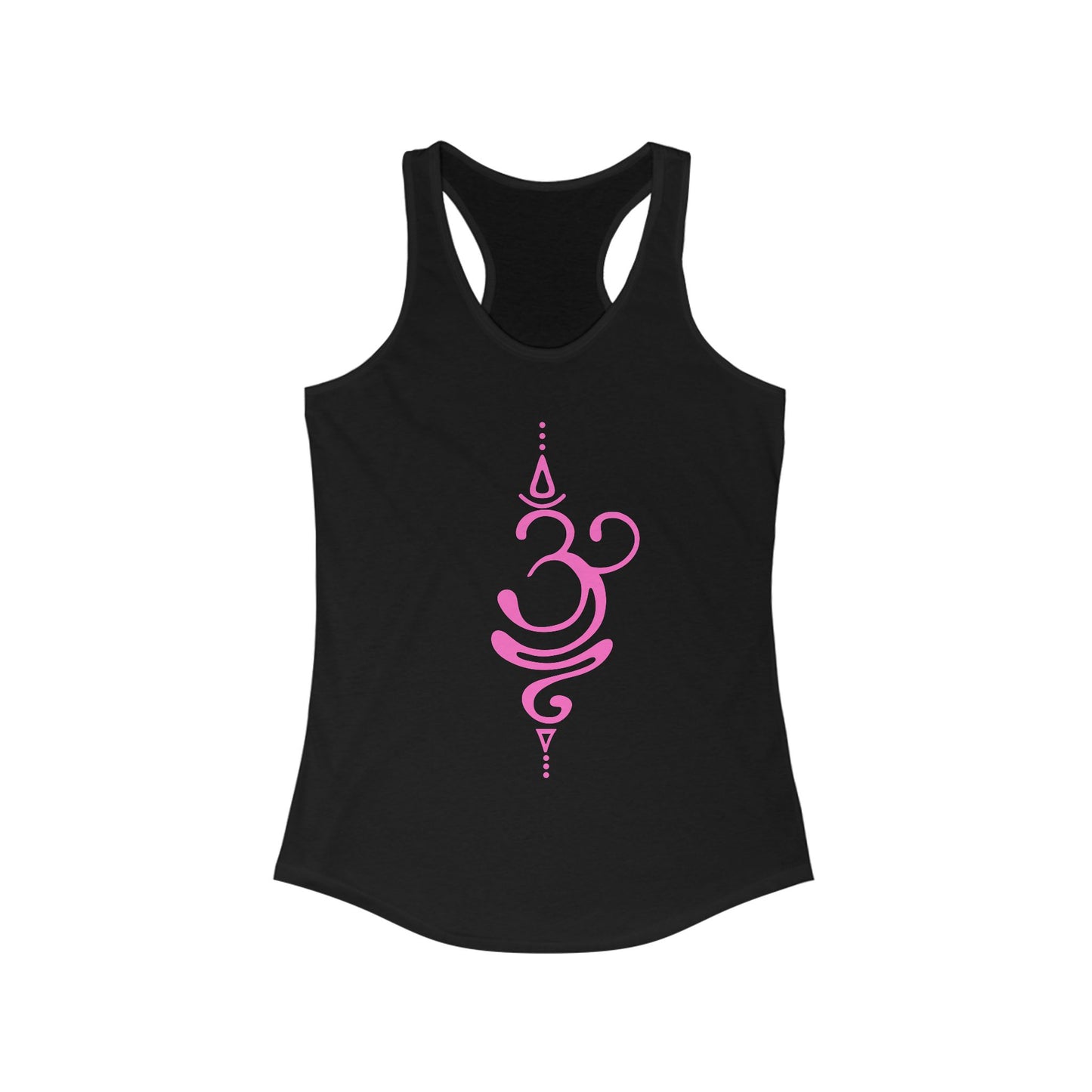 "Sacred Style" Racerback Tank - Modern Om Symbol for Yoga & Everyday Zen