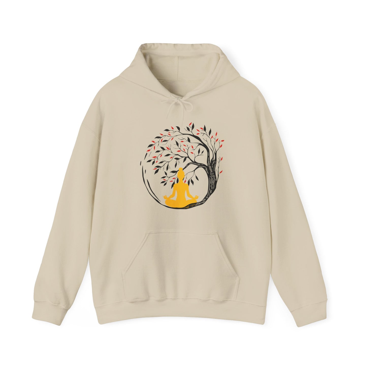 🌳Sacred Roots Hoodie – Grounding, Growth & Inner Stillness🌙✨🕊️