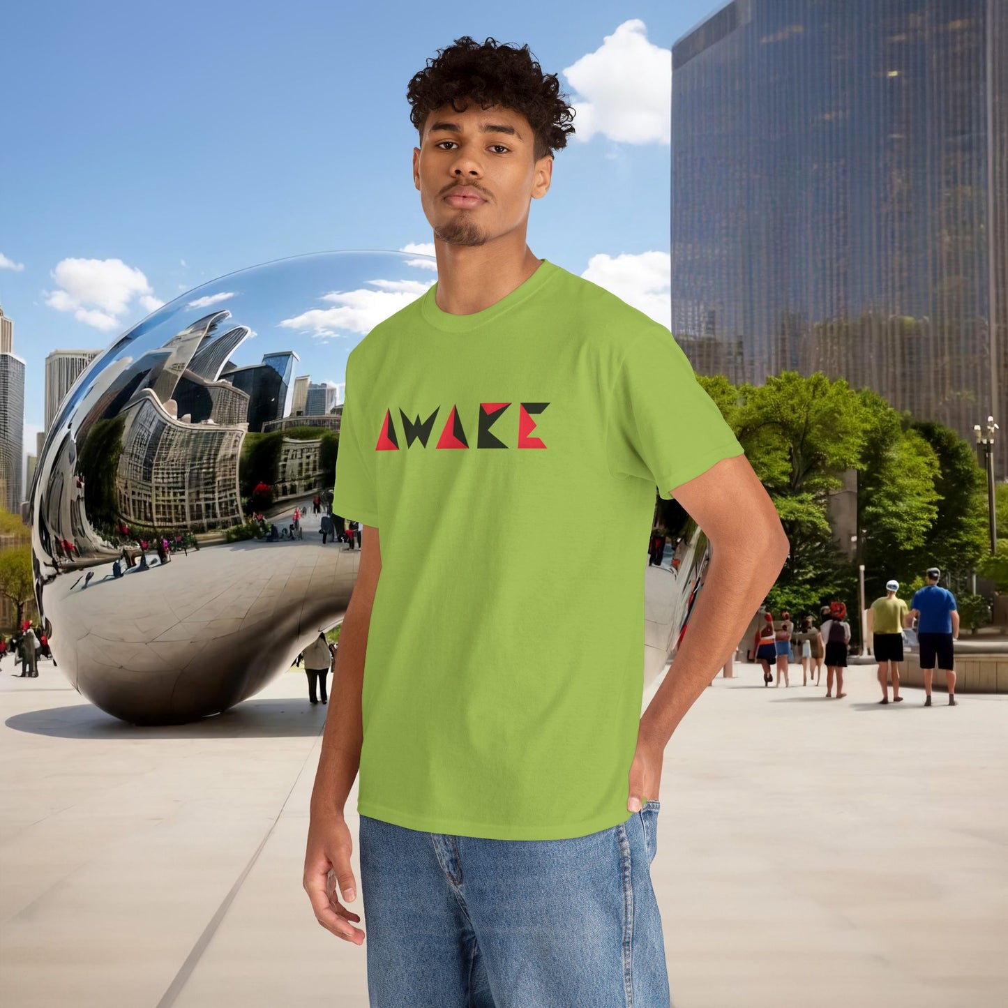 🌙 Menaste "AWAKE" — The Conscious Shift Tee