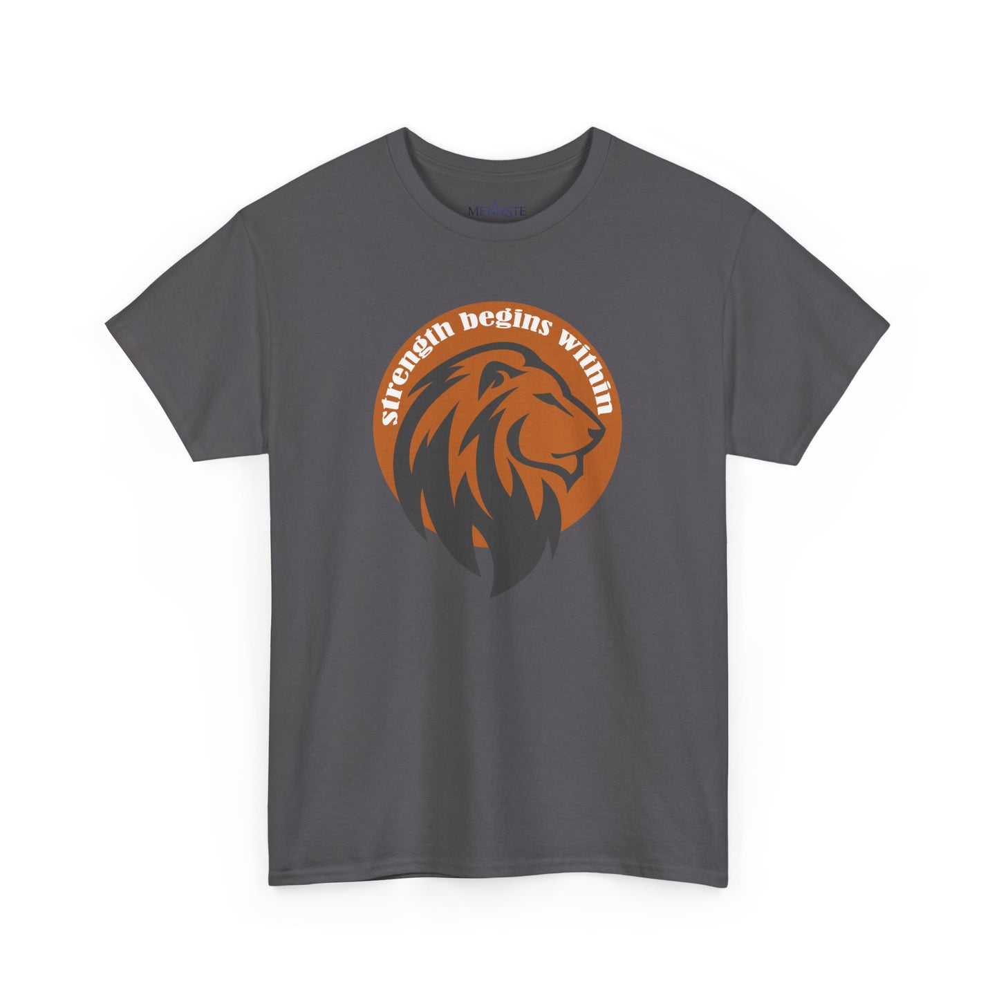 🔥🦁 “Strength Begins Within” — Menaste Lion Sigil Tee