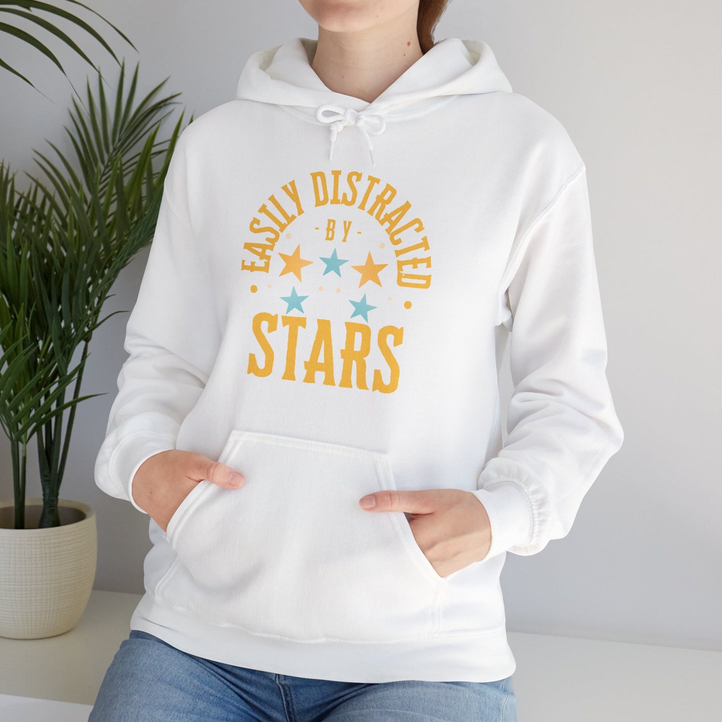 🌠“Easily Distracted by Stars” Cosmic Daydreamer Hoodie✨🌌