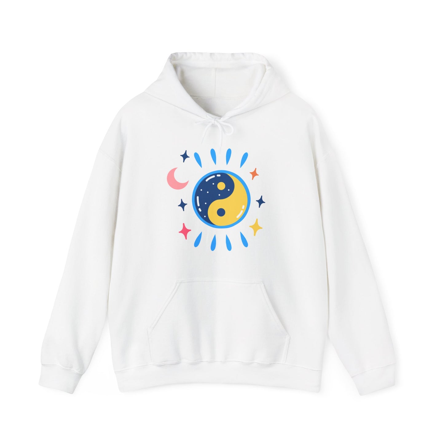 🌙Lunar Balance Hoodie - Wrapped in Cosmic Harmony ✨
