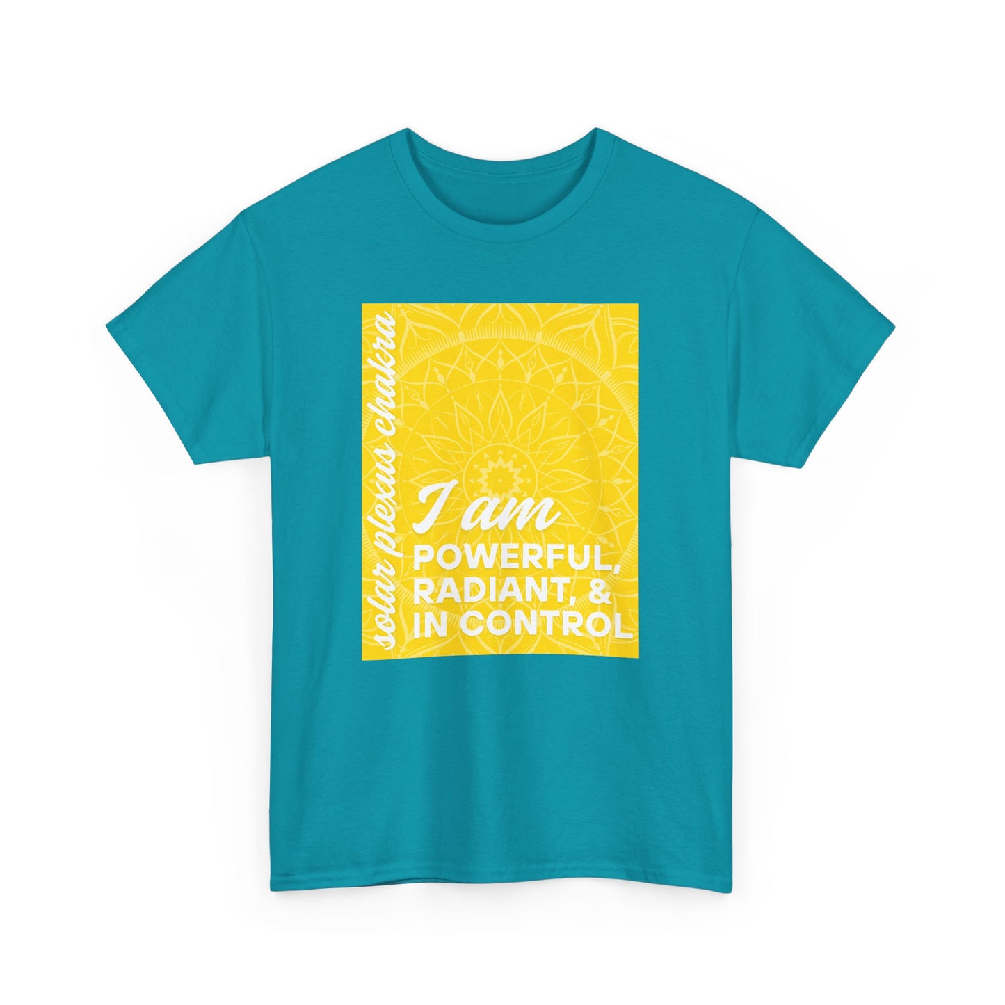☀️Radiant Power Heavy Cotton Tee - Own Your Inner Fire
