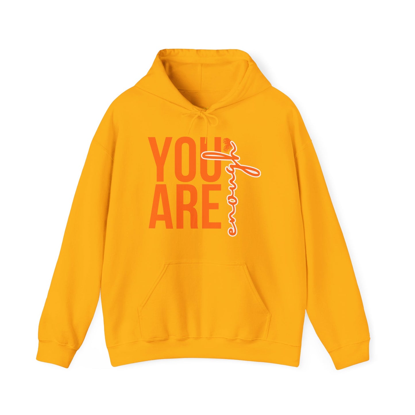 🌸You Are Enough Hoodie – A Soulful Reminder of Worthiness & Inner Light✨