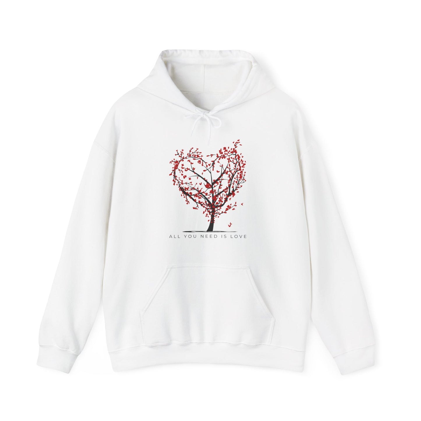 ❤️All You Need Is Love Hoodie – Heartfelt Comfort for Soulful Living🌳