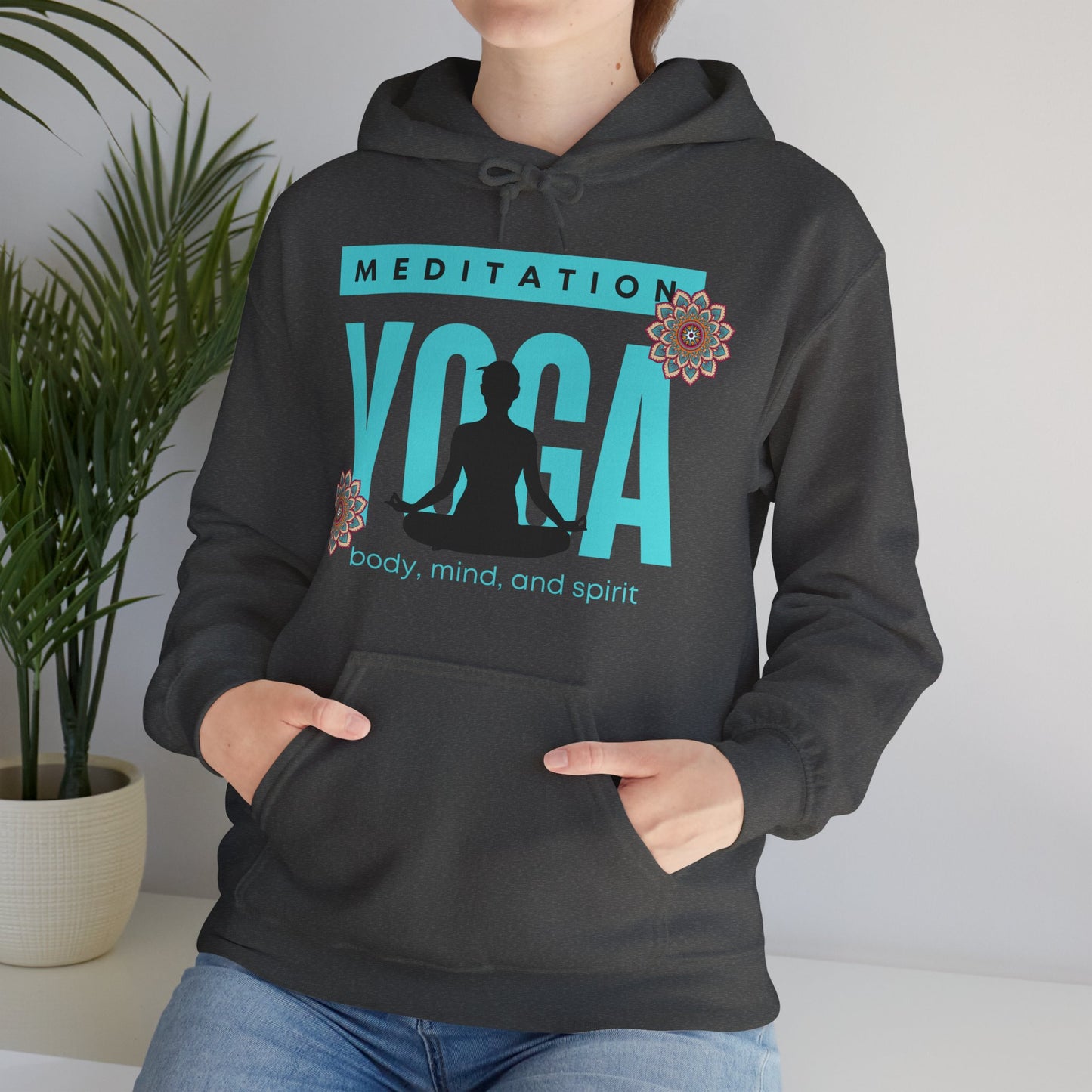 🧘‍♀️✨Mind • Body • Spirit Hoodie — Wear Your Practice, Live Your Peace🌿