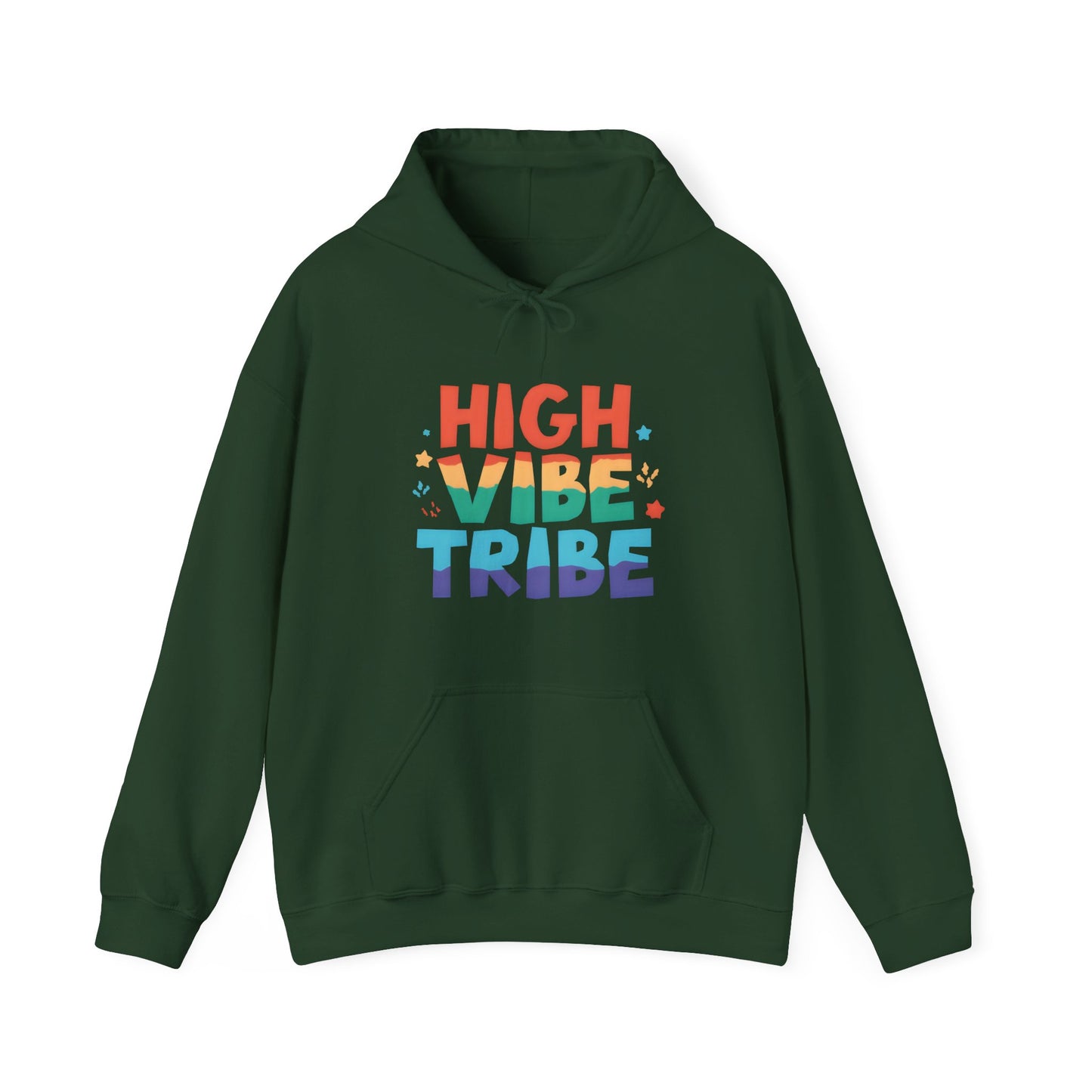 🌿High Vibe Tribe Hoodie – Spiritual Community Energy | Positive Vibes Unisex Hoodie✨🌀