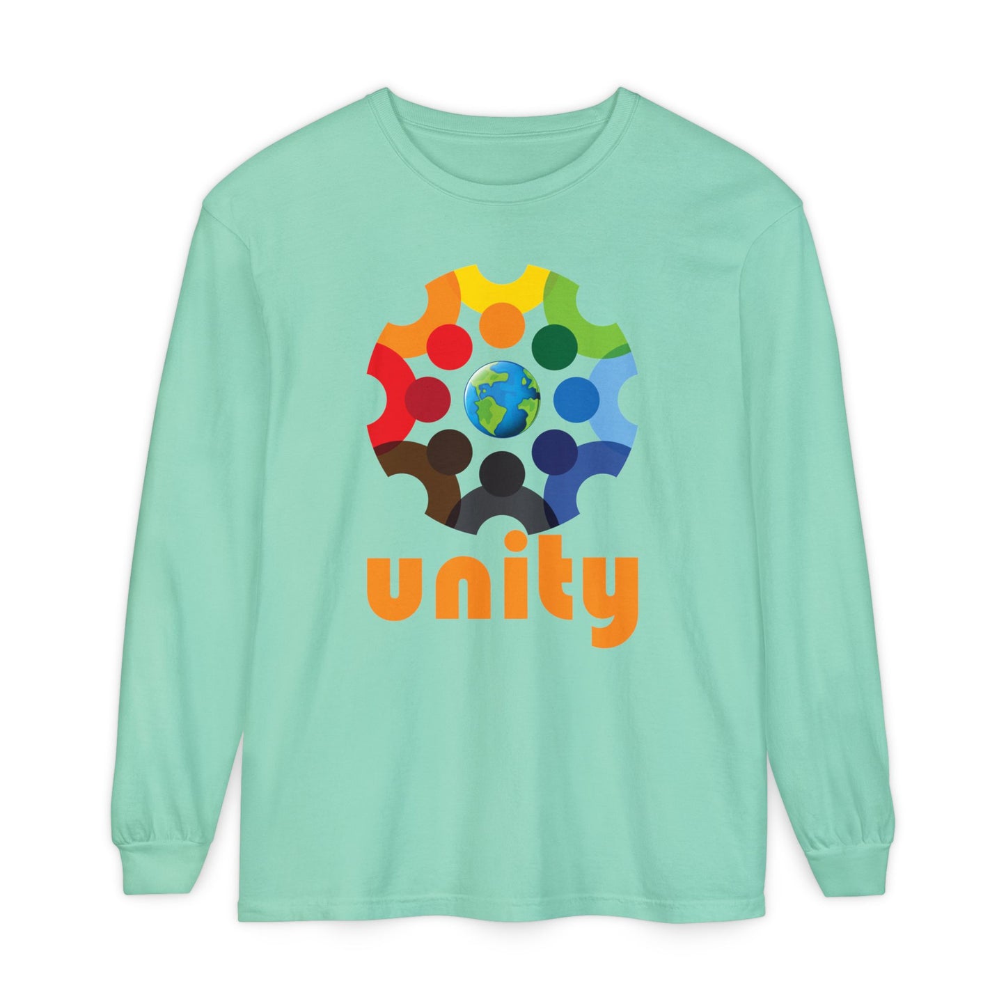 🌍UNITY - Global Heartbeat Long Sleeve Tee