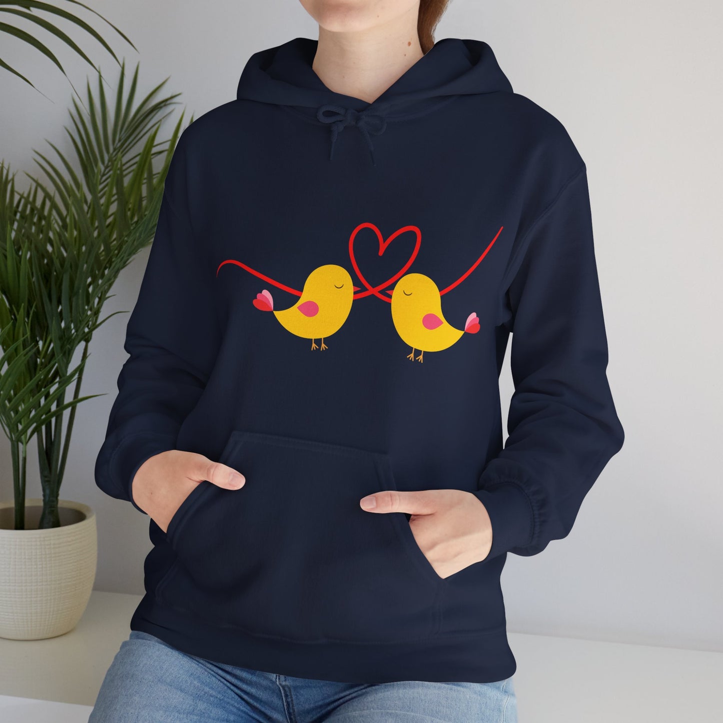 🕊️“Two Souls, One Heart” Hoodie – A Cozy Embrace of Love & Connection