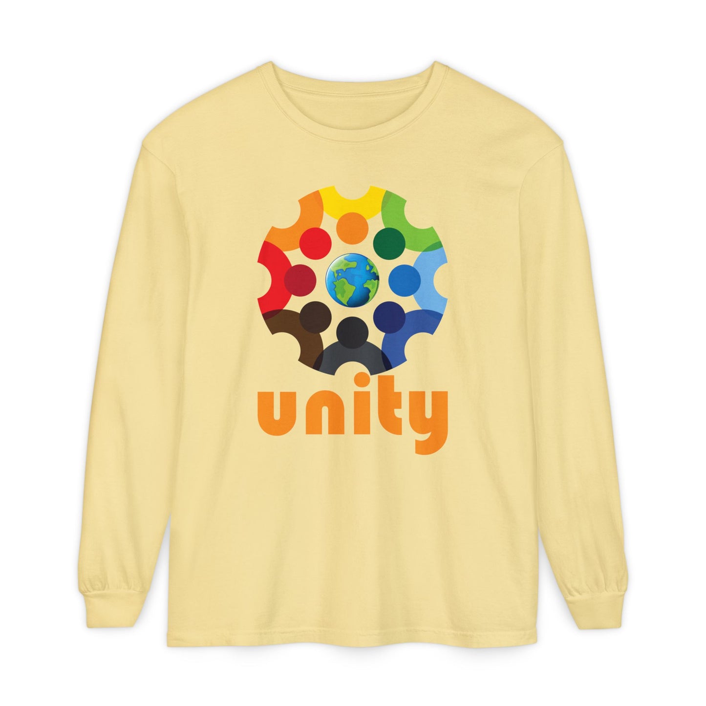 🌍UNITY - Global Heartbeat Long Sleeve Tee