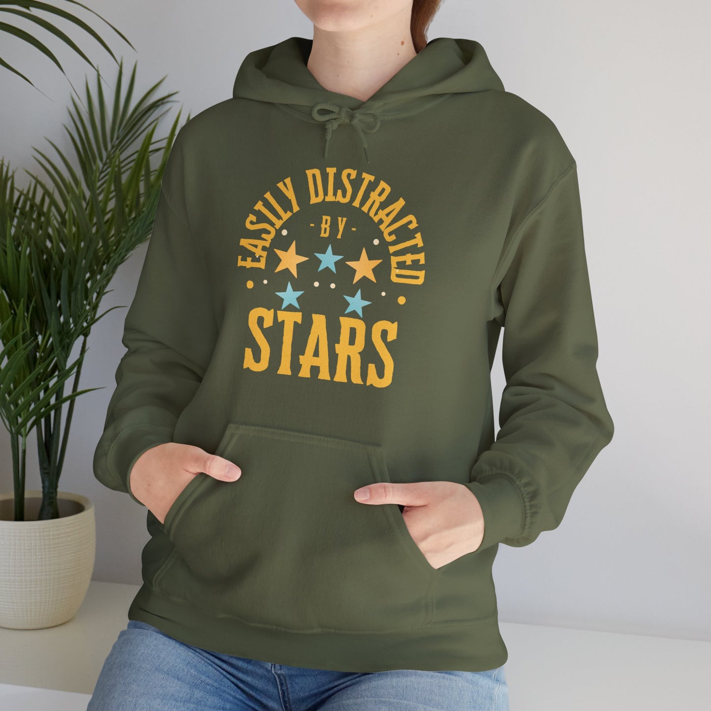 🌠“Easily Distracted by Stars” Cosmic Daydreamer Hoodie✨🌌