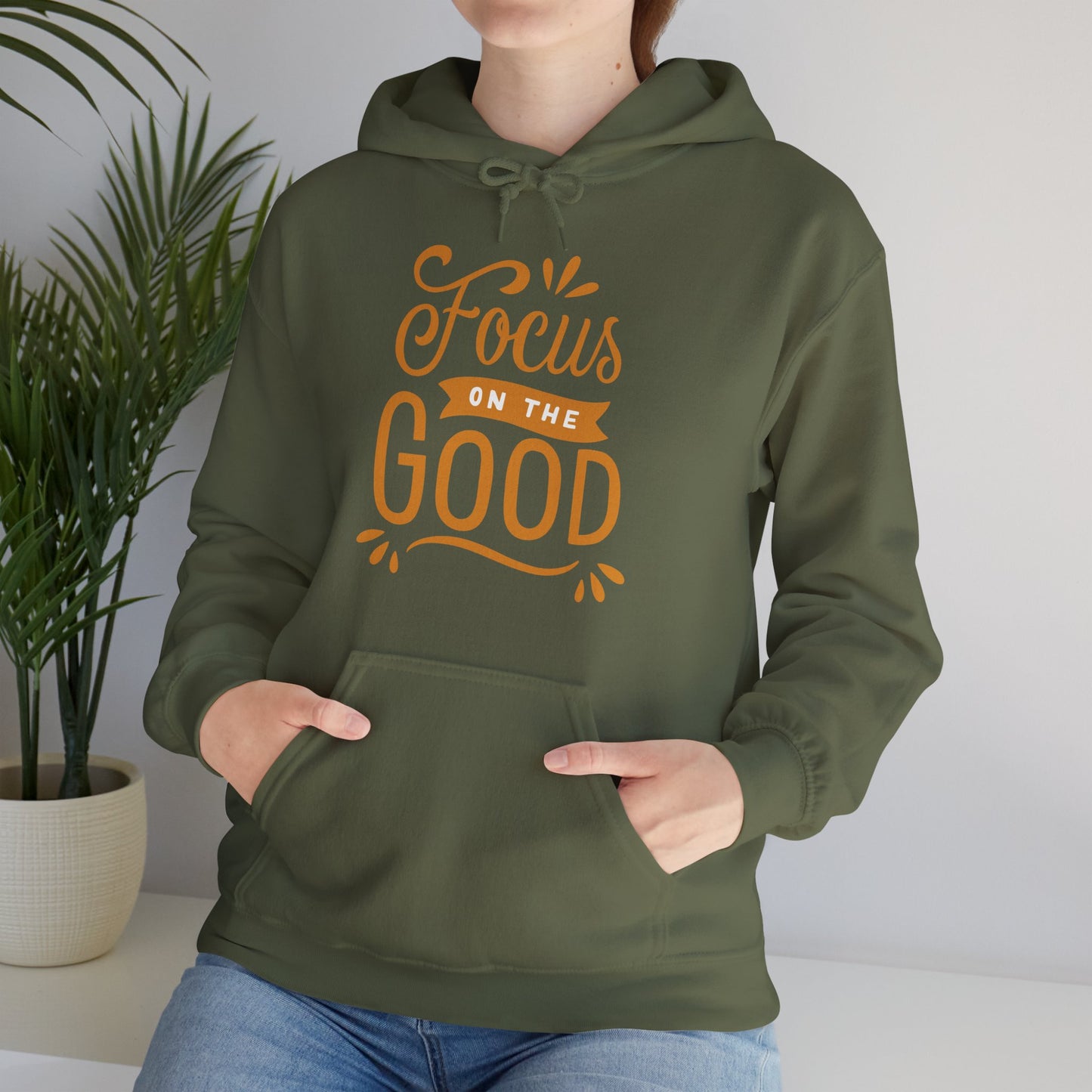 🌟"Focus on the Good" Mantra Hoodie🌟