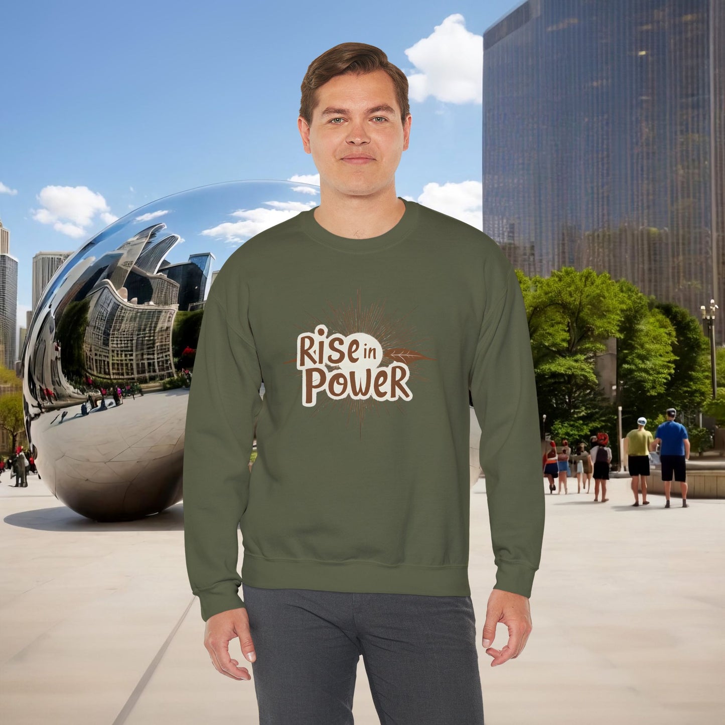 🔥 RISE IN POWER — Menaste Crewneck Sweatshirt