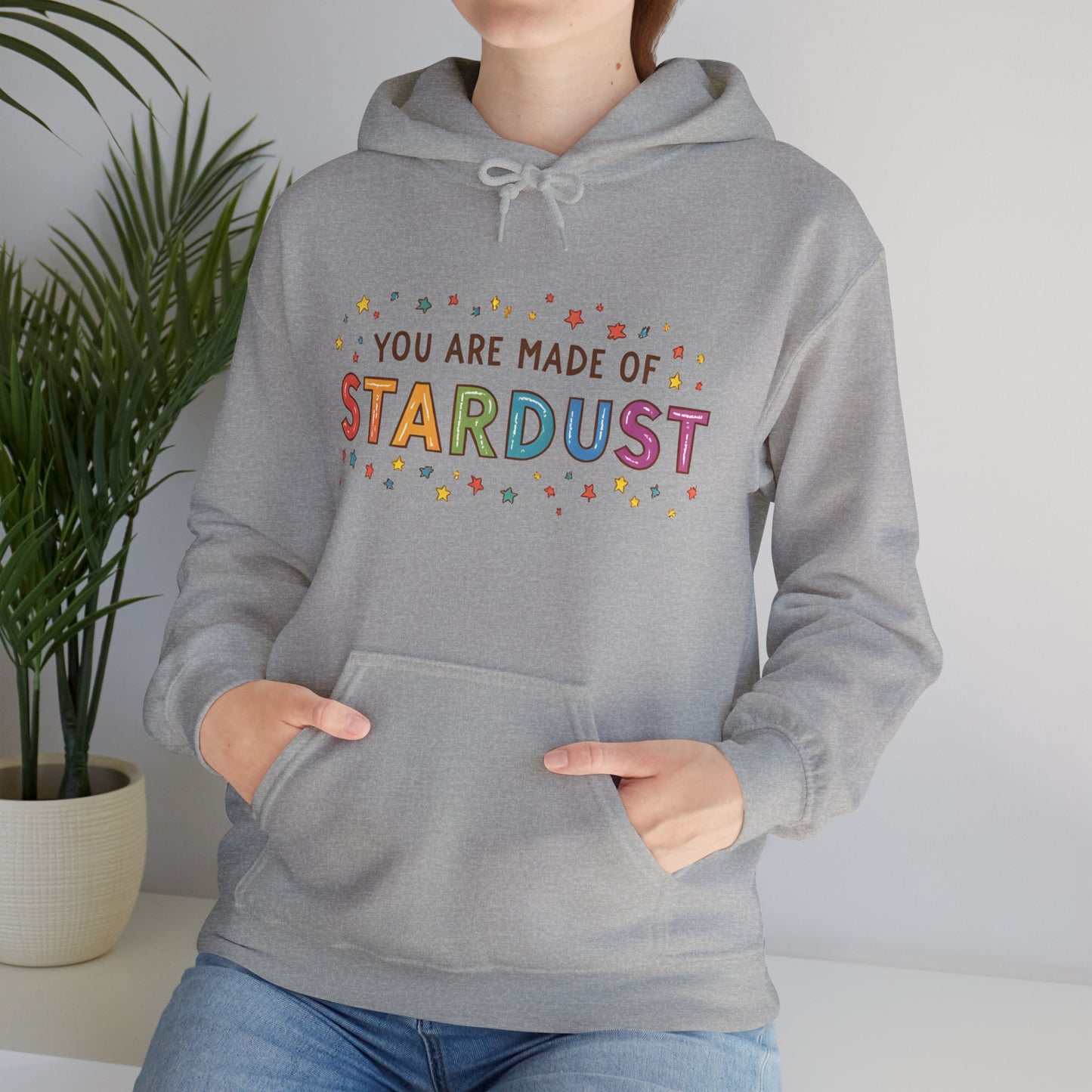 “You Are Made of Stardust” Cosmic Reminder Hoodie✨🌌