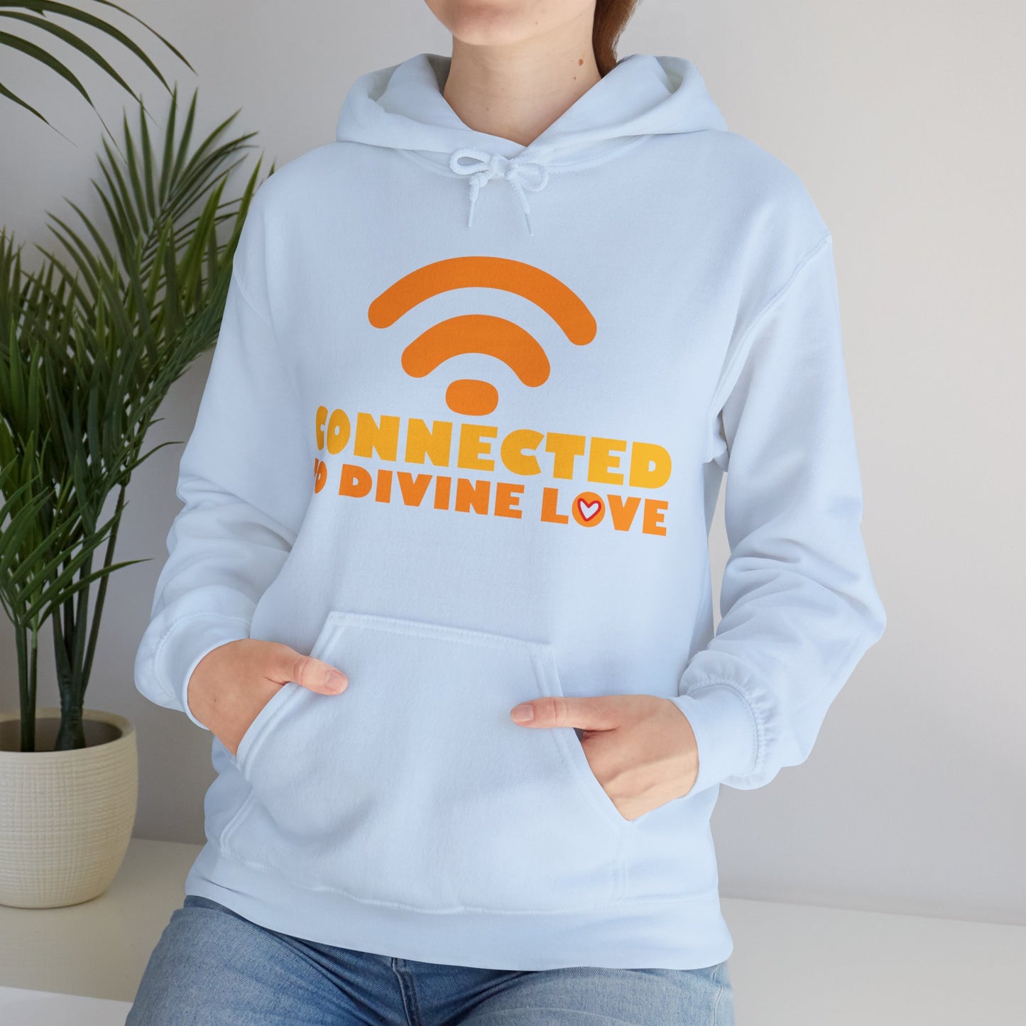 🌐💖Connected to Divine Love Hoodie🌐💖