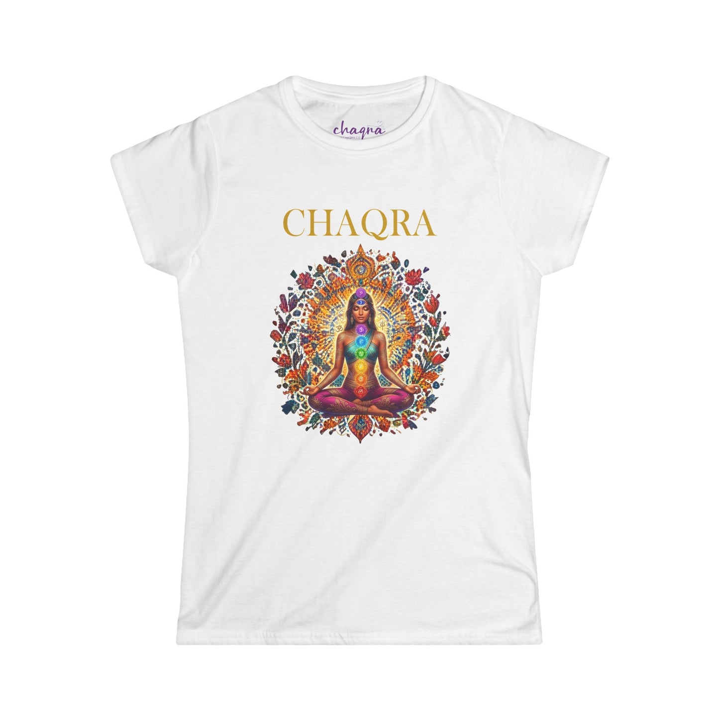 SOL COLLECTION : : CHAQRA Colorful Lotus Goddess Tee
