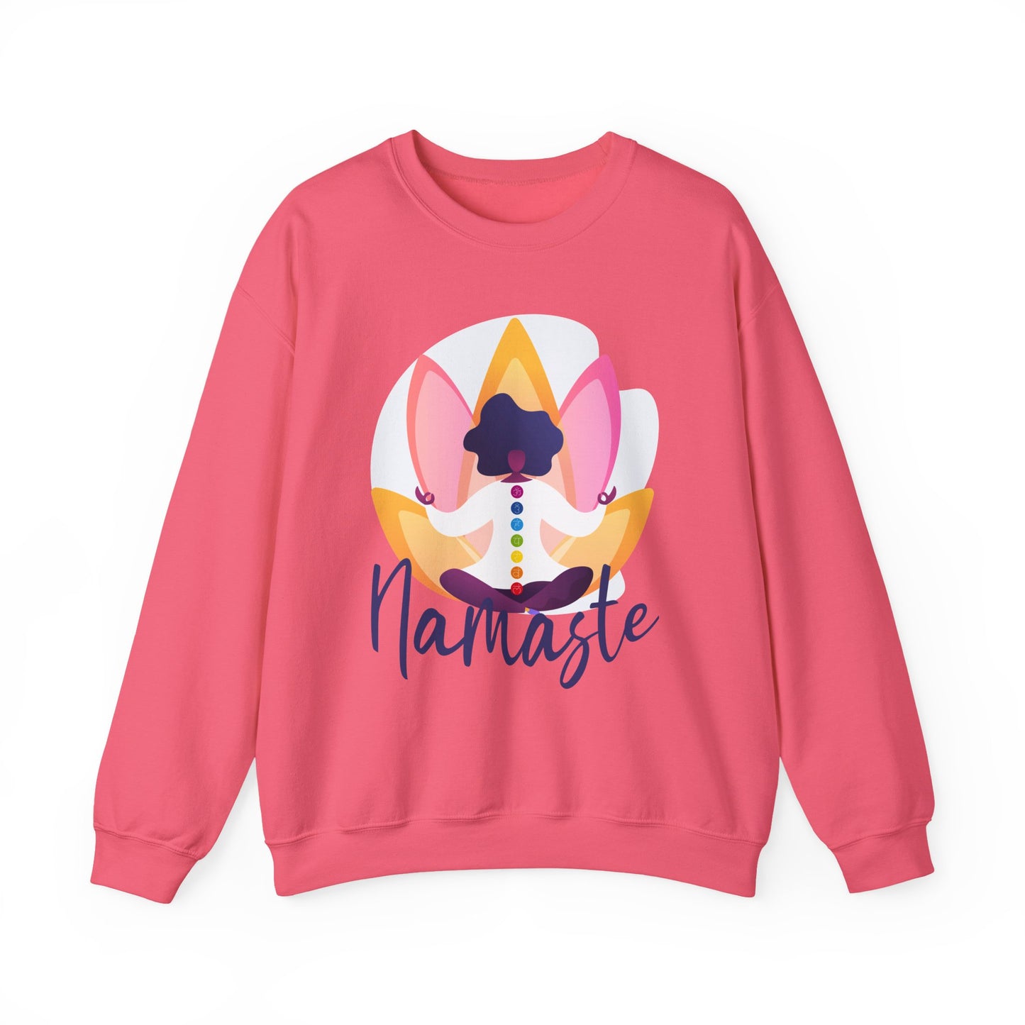🌸Rooted Light - Namaste Chakra Crewneck Sweatshirt