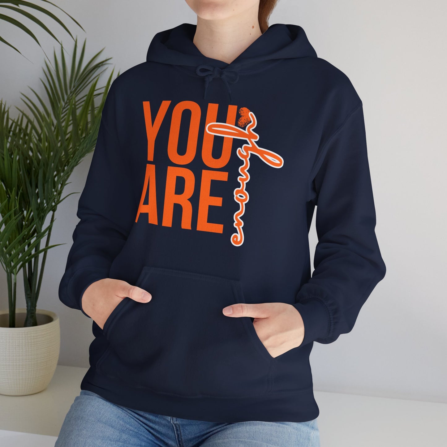 🌸You Are Enough Hoodie – A Soulful Reminder of Worthiness & Inner Light✨