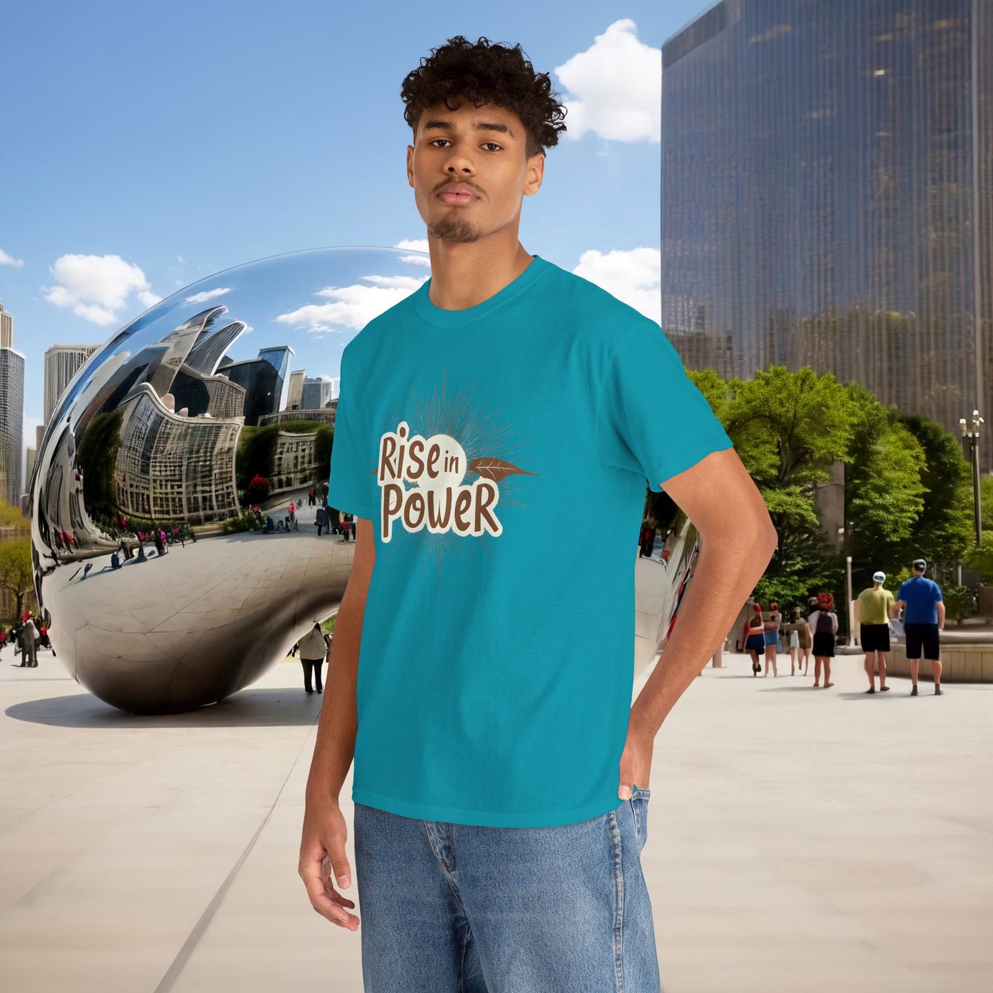 🔥 RISE IN POWER — Menaste Signature T-Shirt