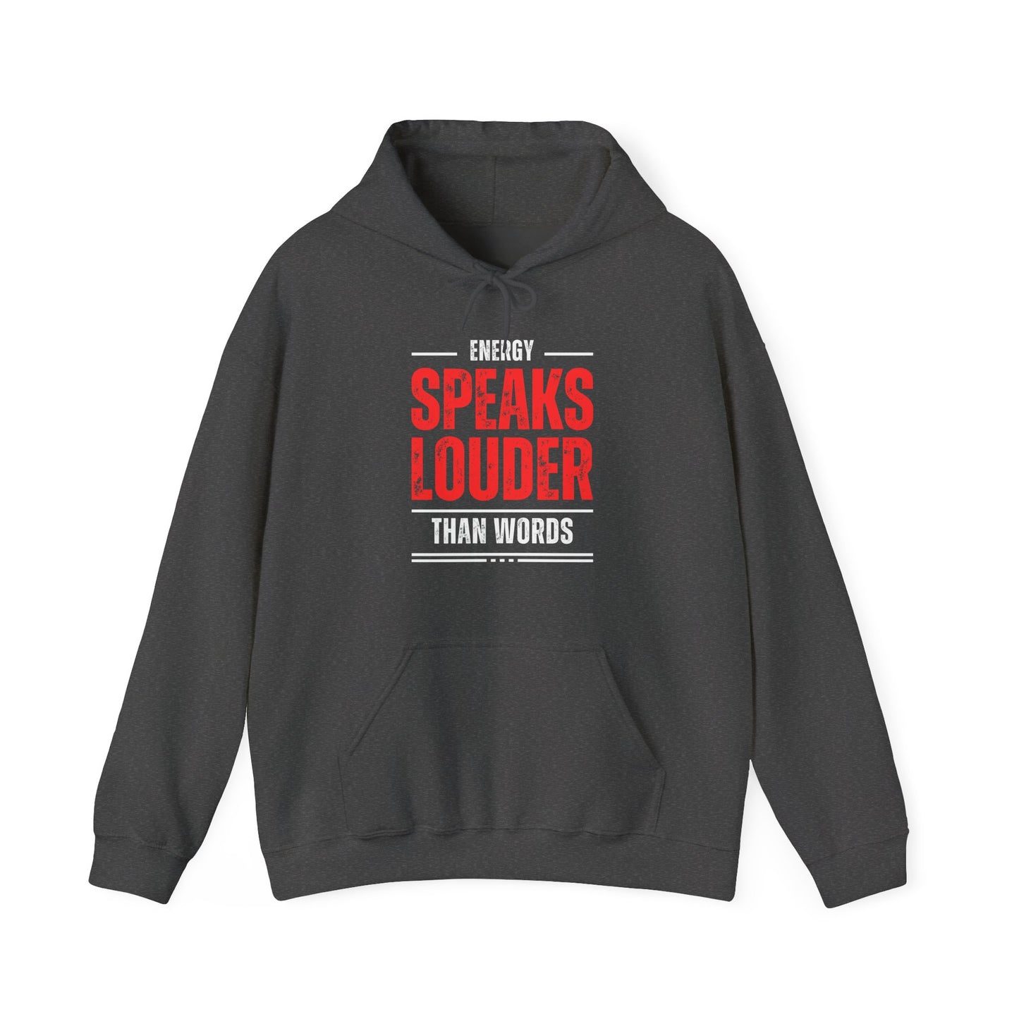 Energy Speaks Louder Than Words Hoodie – Cozy Spiritual Statement Wear✨