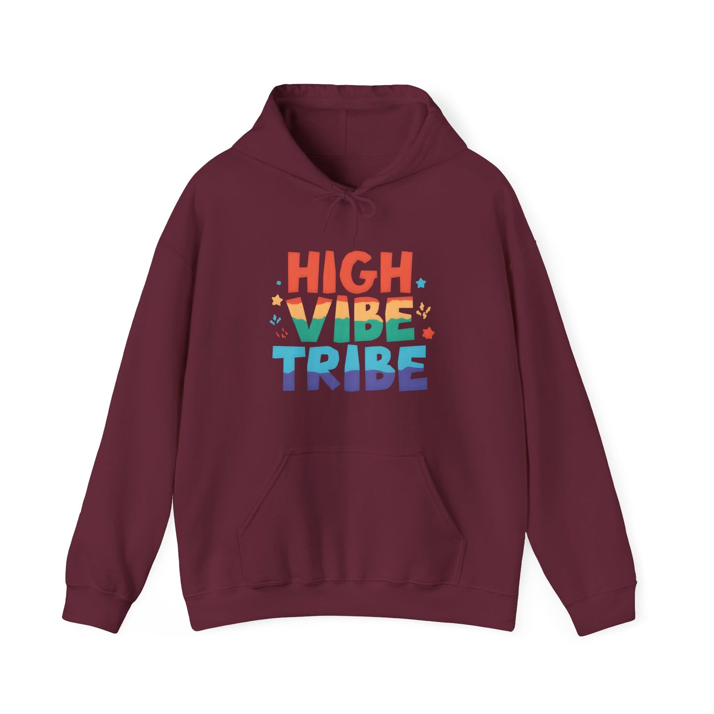 🌿High Vibe Tribe Hoodie – Spiritual Community Energy | Positive Vibes Unisex Hoodie✨🌀