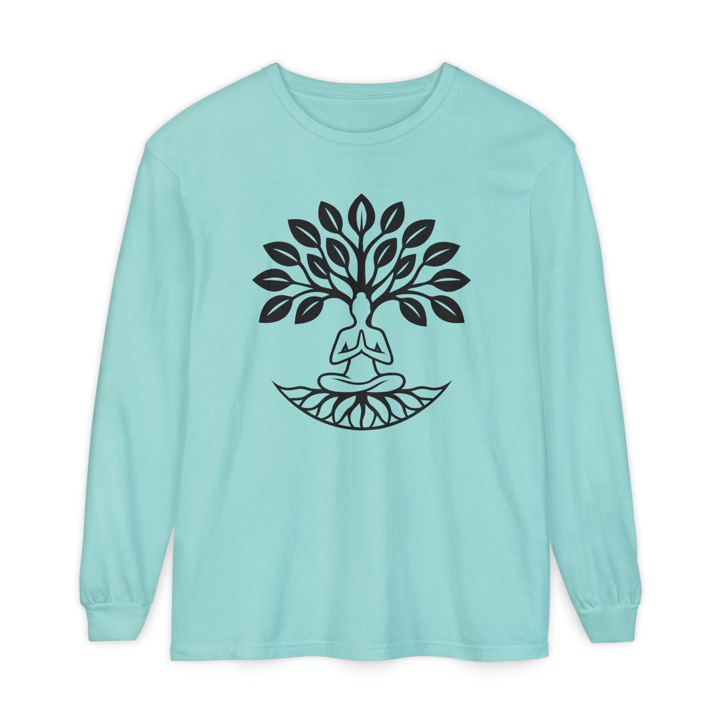 🌳Rooted in Stillness - Tree of Self - Long Sleeve Tee