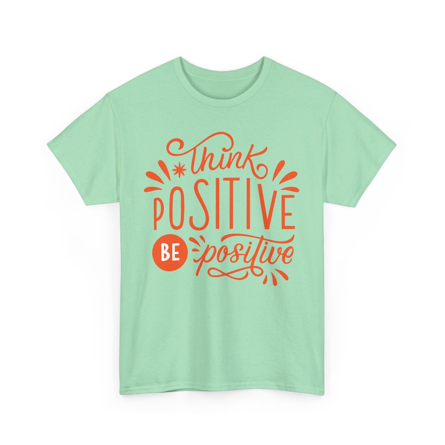 Radiant Mindset Heavy Cotton Tee - Where Thoughts Bloom Into Light