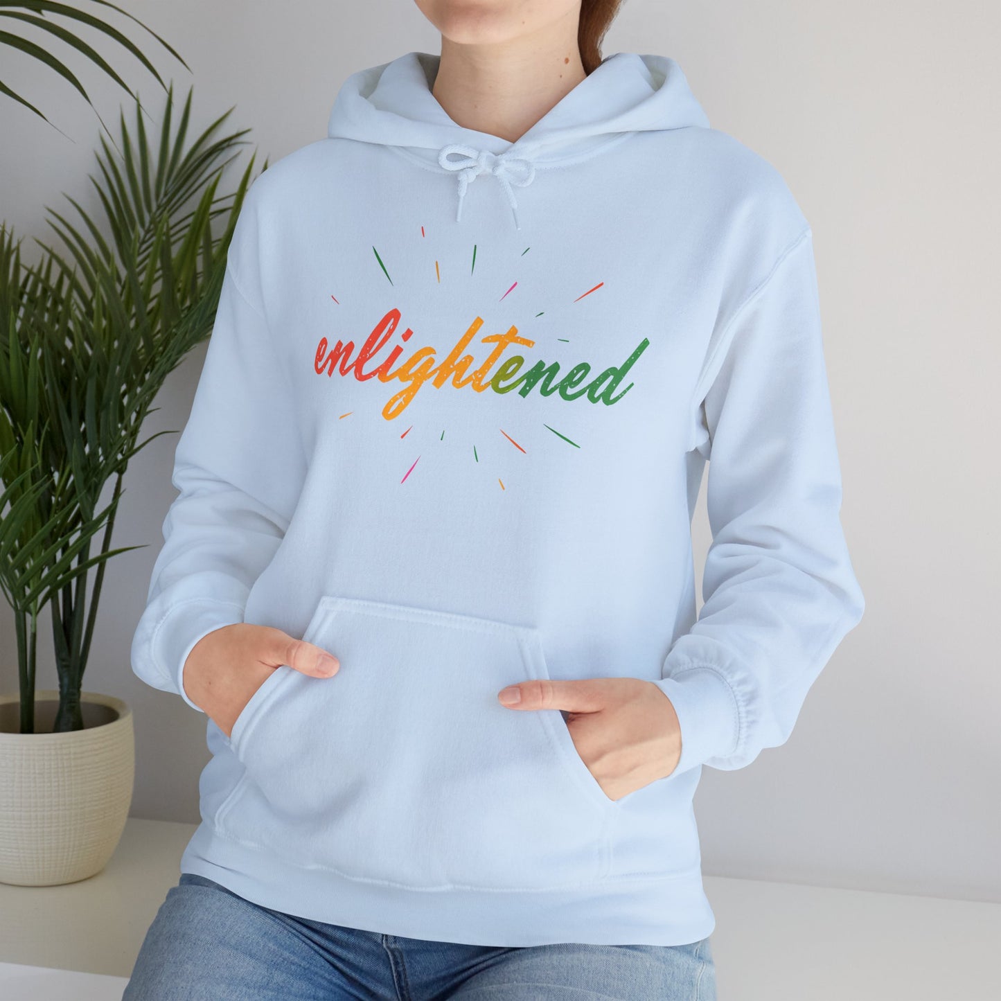 🌈ENLIGHTENED Hoodie — Street Soul Meets Higher Vibes✨🔥