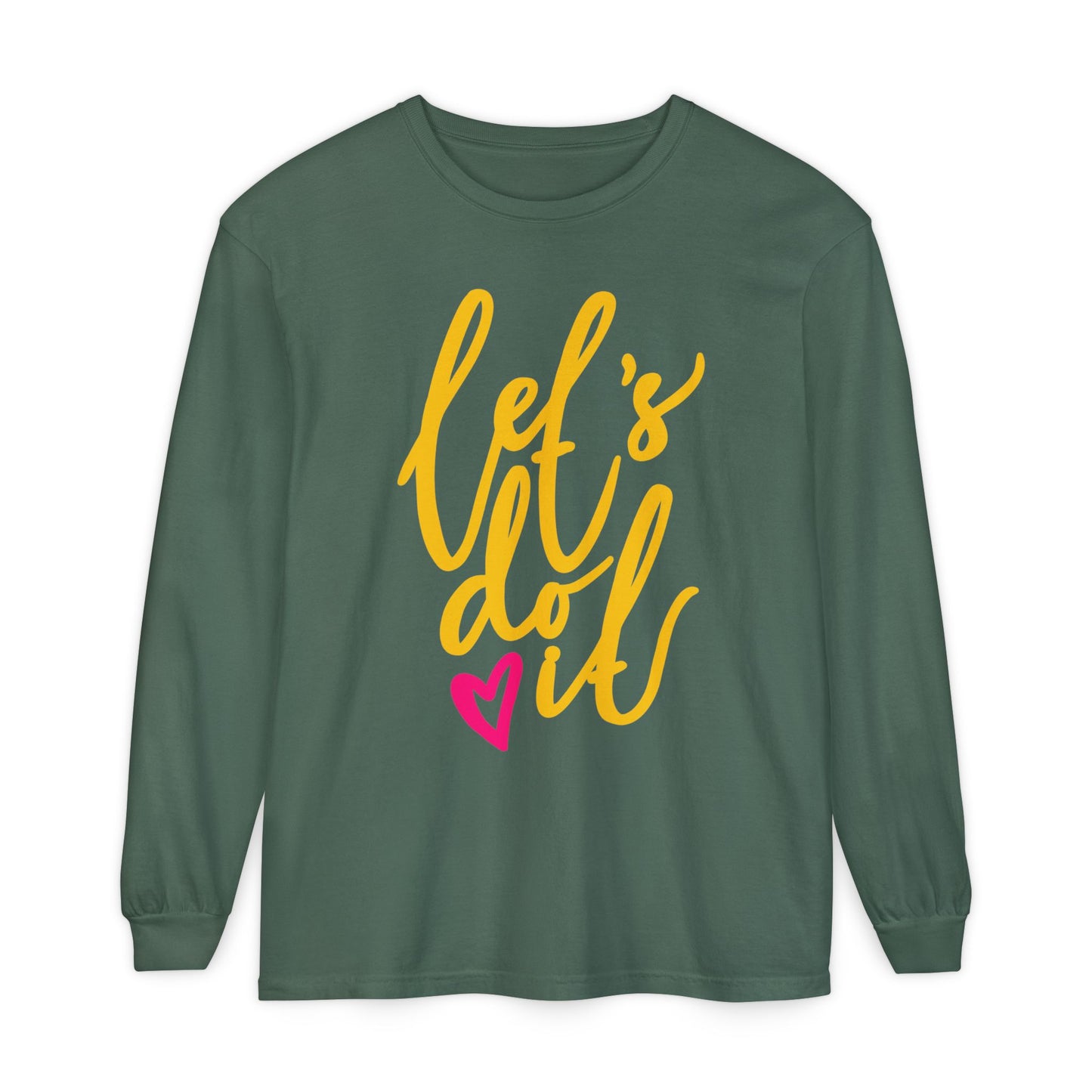 💖 Let’s Do It - Heartfelt Momentum Long Sleeve Tee
