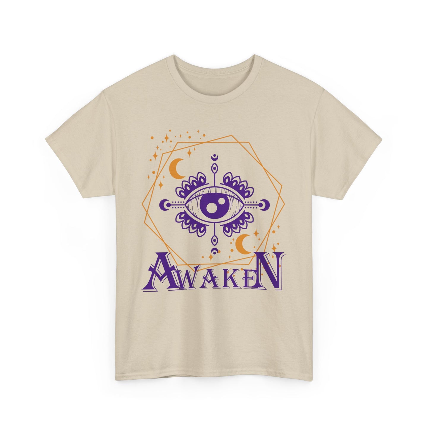 "Awaken" - "Third Eye" - Spiritual Heavy Cotton Tee