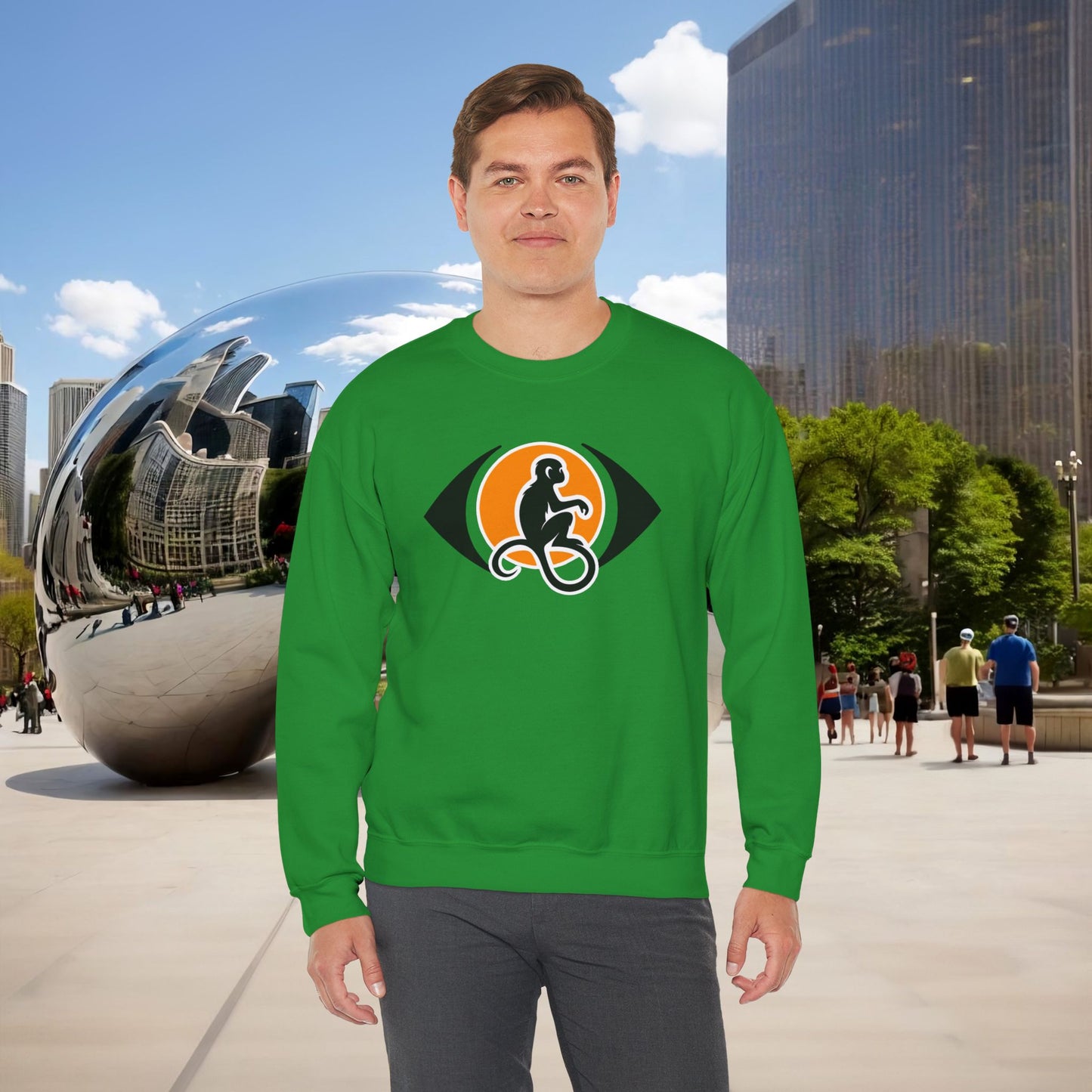 🌑 THE THREE STATES OF MIND — Menaste Symbolic Crewneck