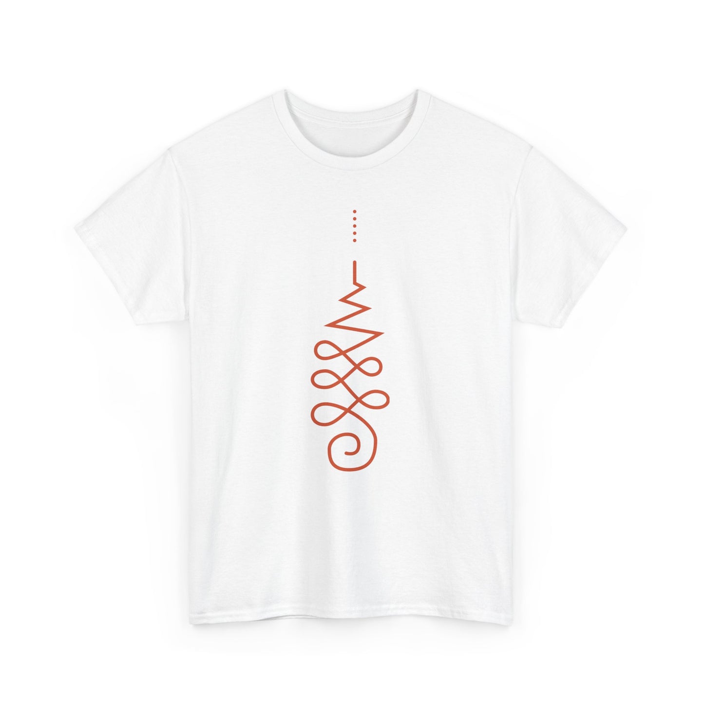 🌼Awaken Energy Heavy Cotton Tee - Wear Your Power, Flow with Intention