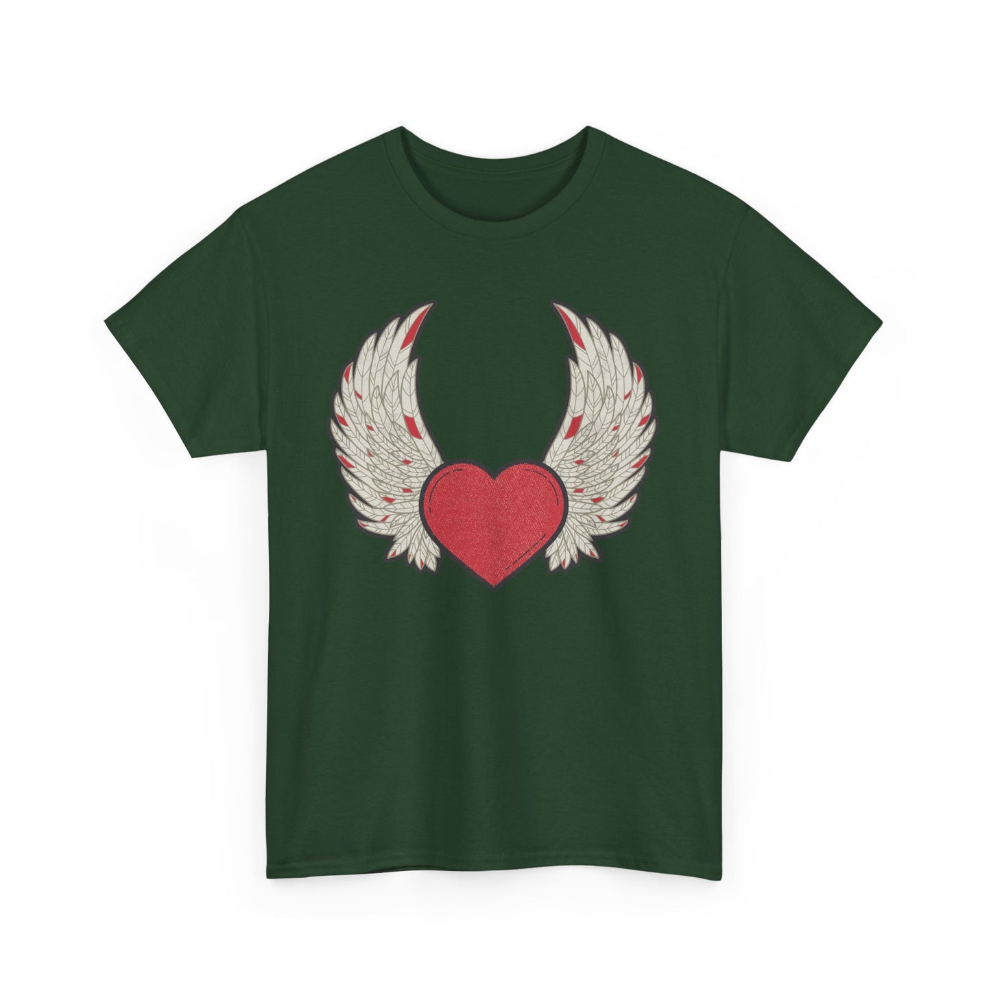 💖"Wings of the Heart" Heavy Cotton Tee - Let Love Soar