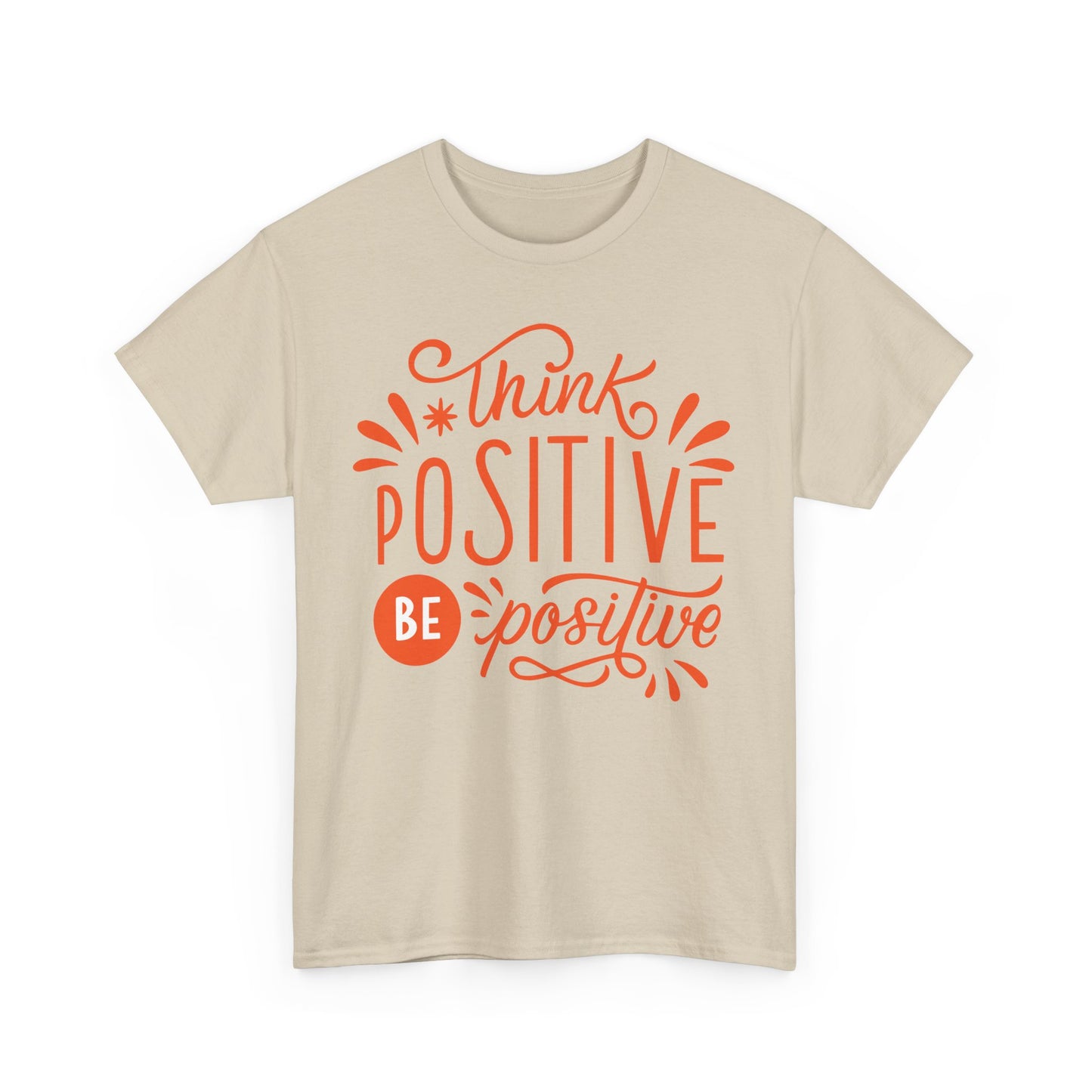 Radiant Mindset Heavy Cotton Tee - Where Thoughts Bloom Into Light